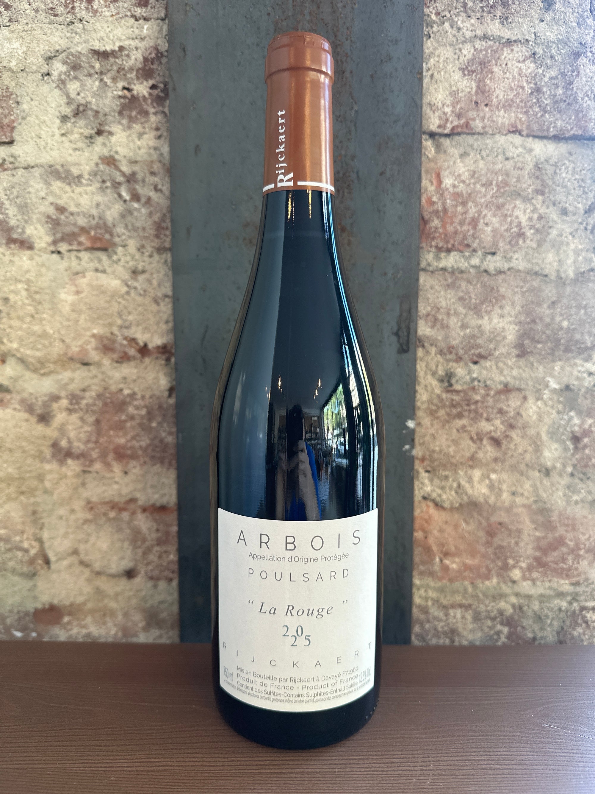Domaine Rijckaert, Arbois Poulsard "La Rouge" 2025 (Jura, France) 750ml
