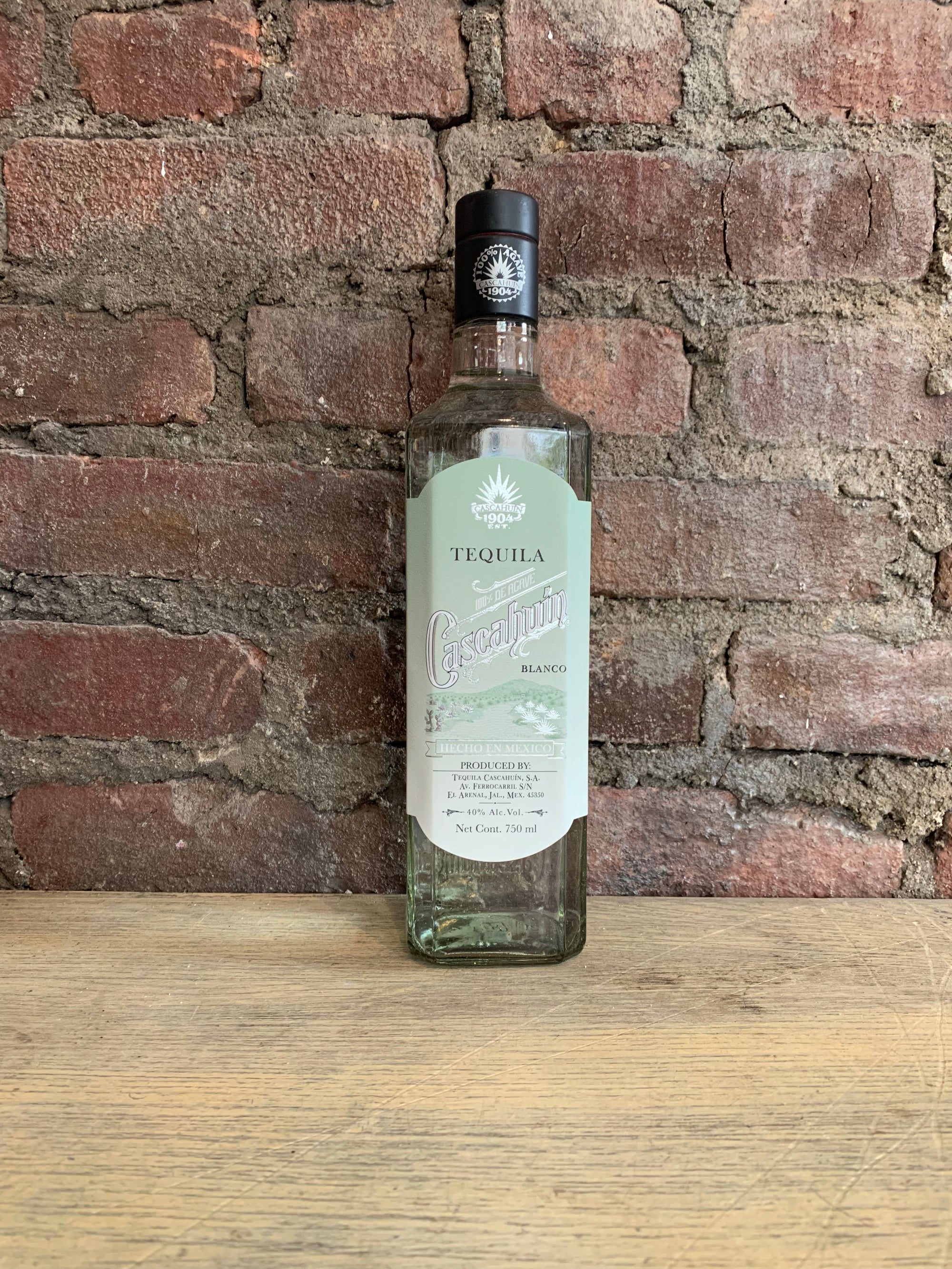 Cascahuin, Tequila Blanco (Jalisco, Mexico) 750ml
