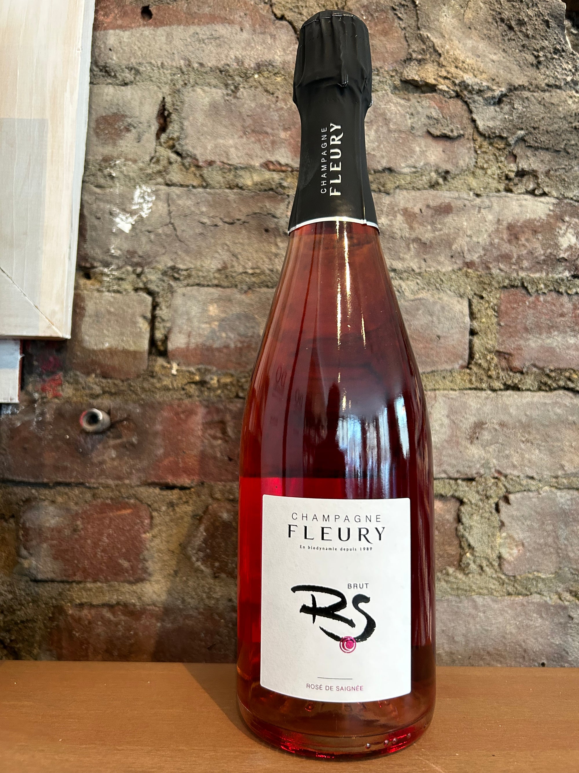 Champagne Fleury, Rose de Saignee Brut NV (Champagne, France) 750ml