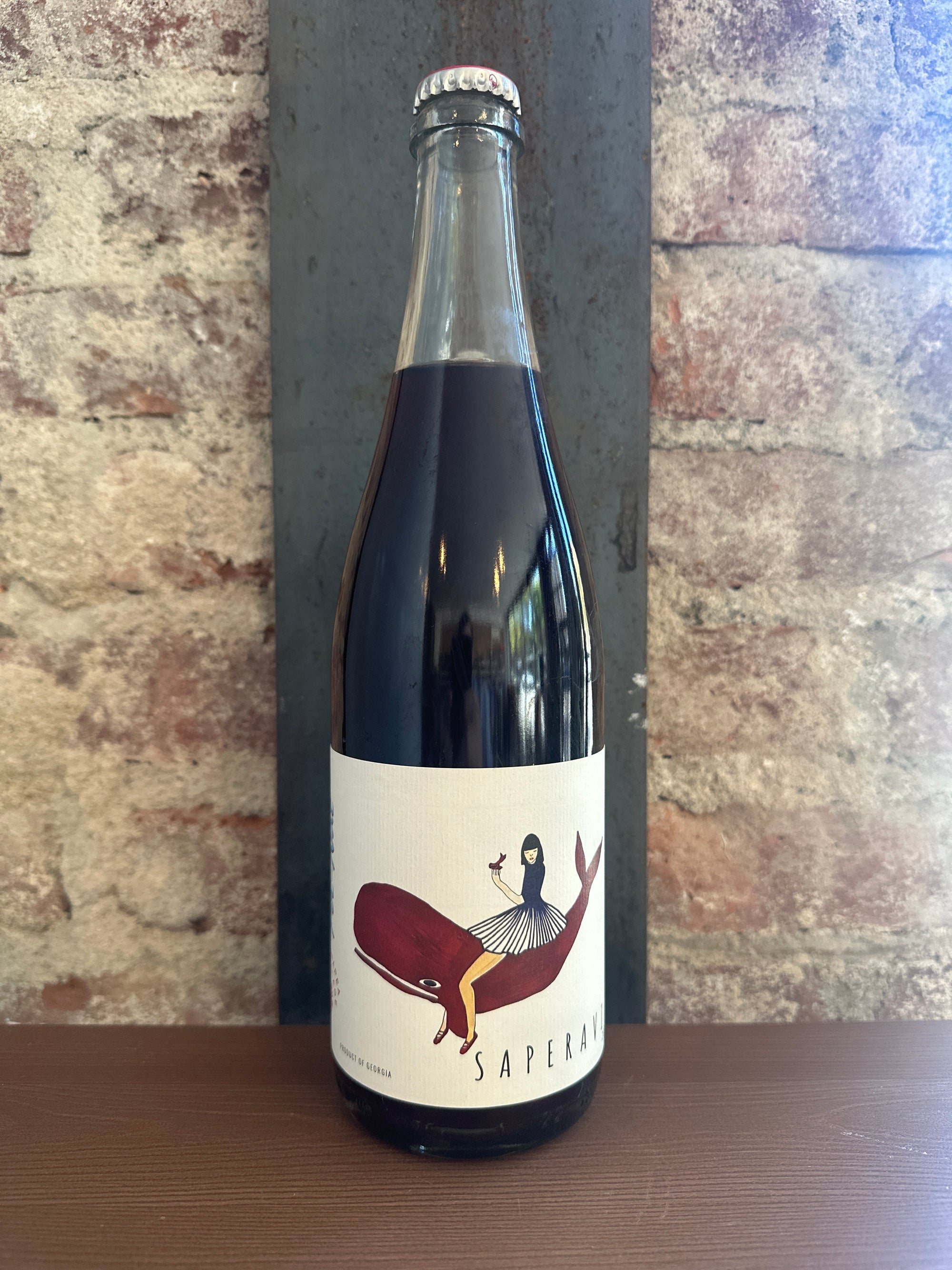 Anapea Village, Saperavi Pet Nat 2024 (Kakheti, Republic Georgia) 750ml