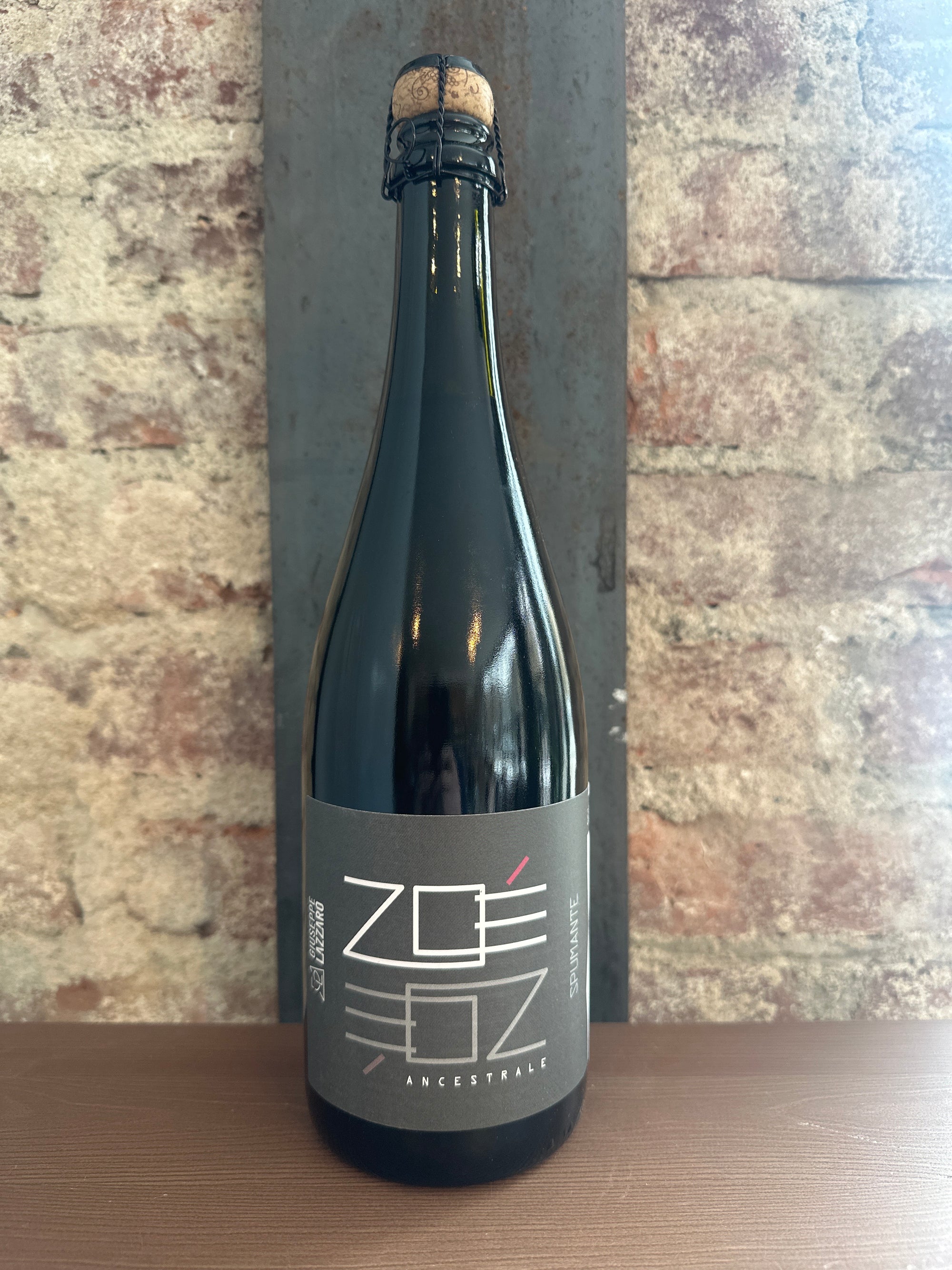 Giuseppe Lazzaro, ZOE Nerello Mascalese Blanc de Noir Spumante 2024 (Sicily, Italy) 750ml