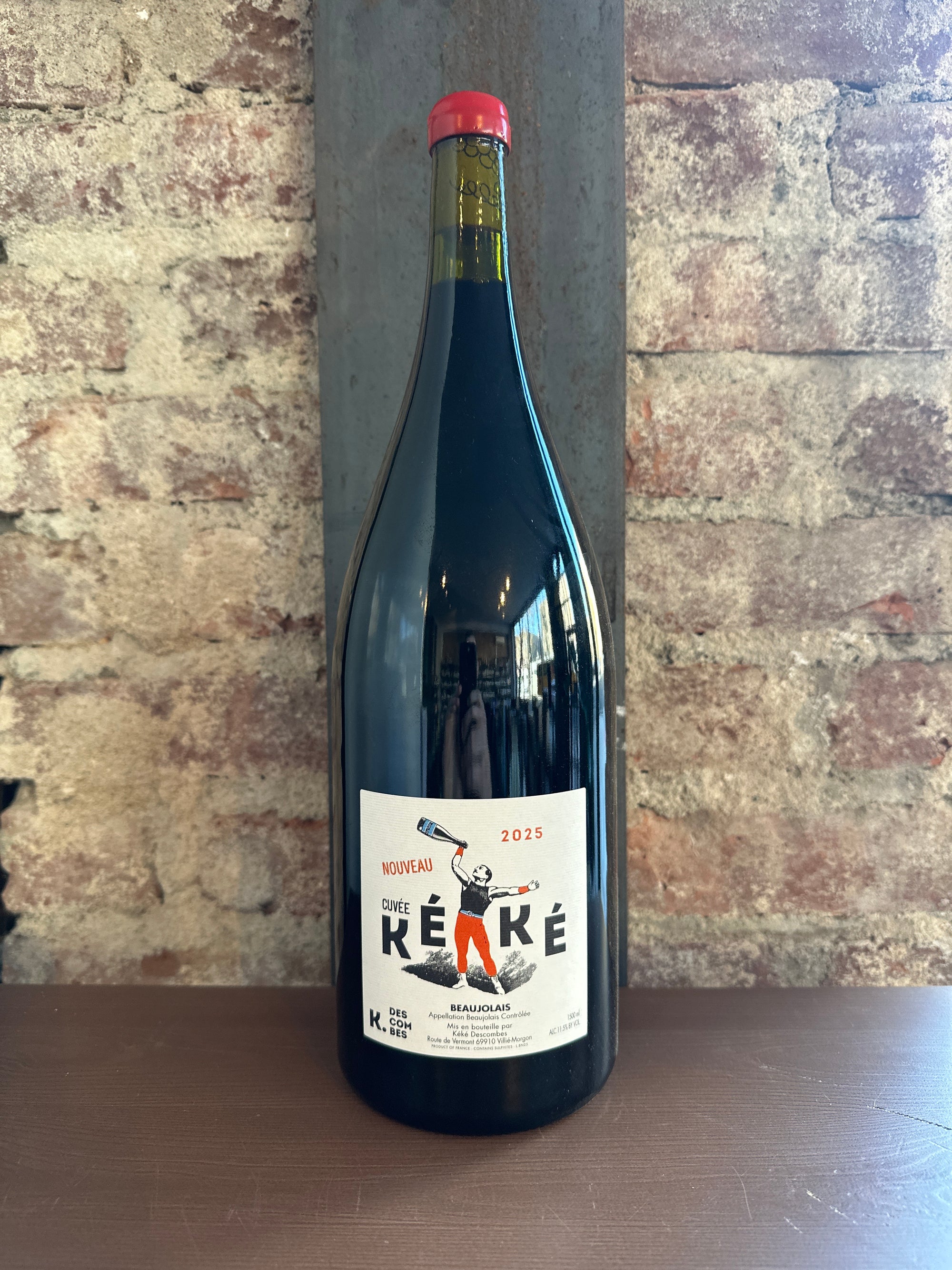 KéKé Descombes, Beaujolais Nouveau 2025 (Beaujolais, France) 1.5L