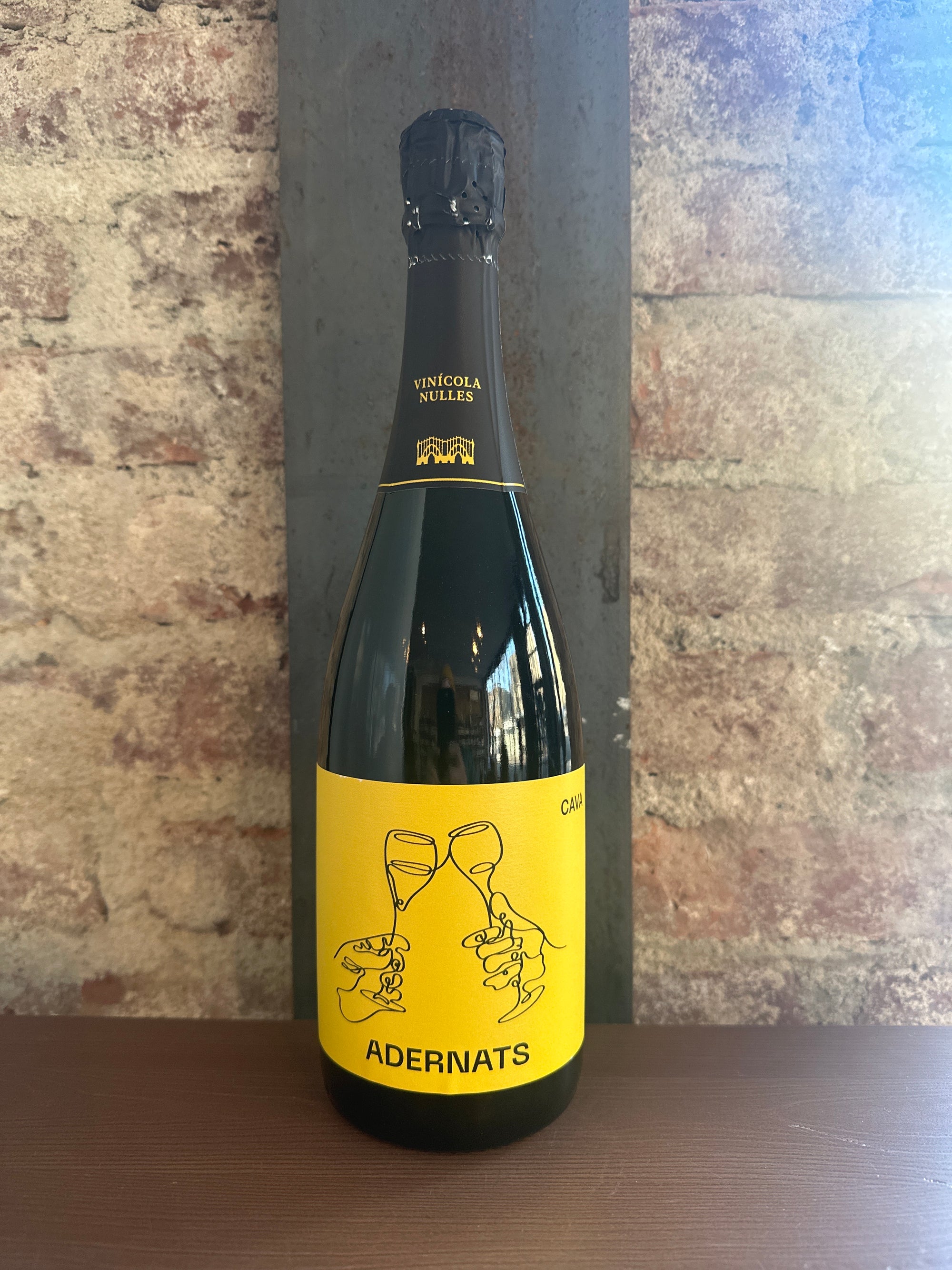 Vinicola de Nulles, "Adernats" Cava Brut Nature NV (Penedes, Spain) 750ml