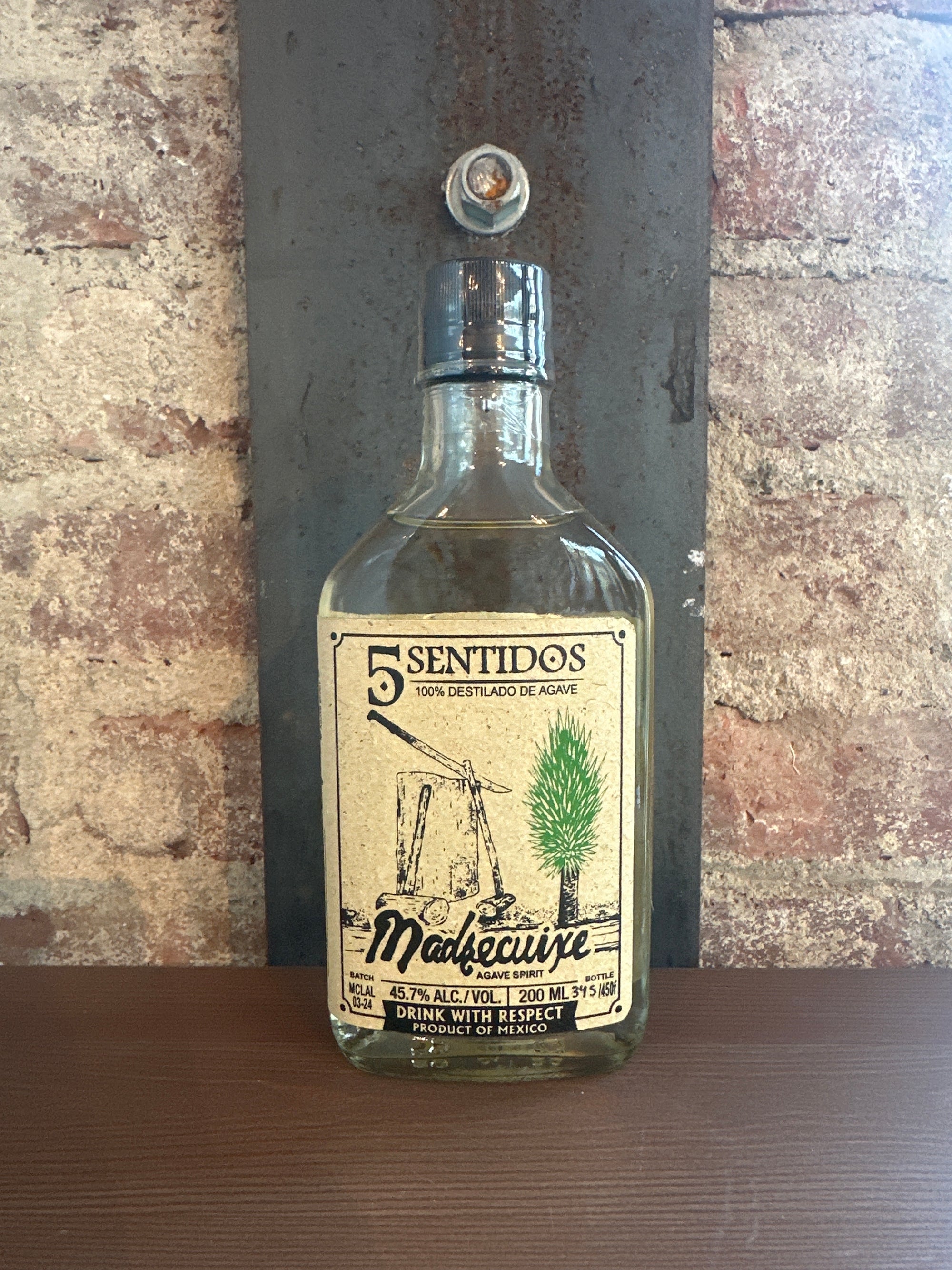 Cinco Sentidos, Madrecuixe Mezcal (Mexico) 200ml