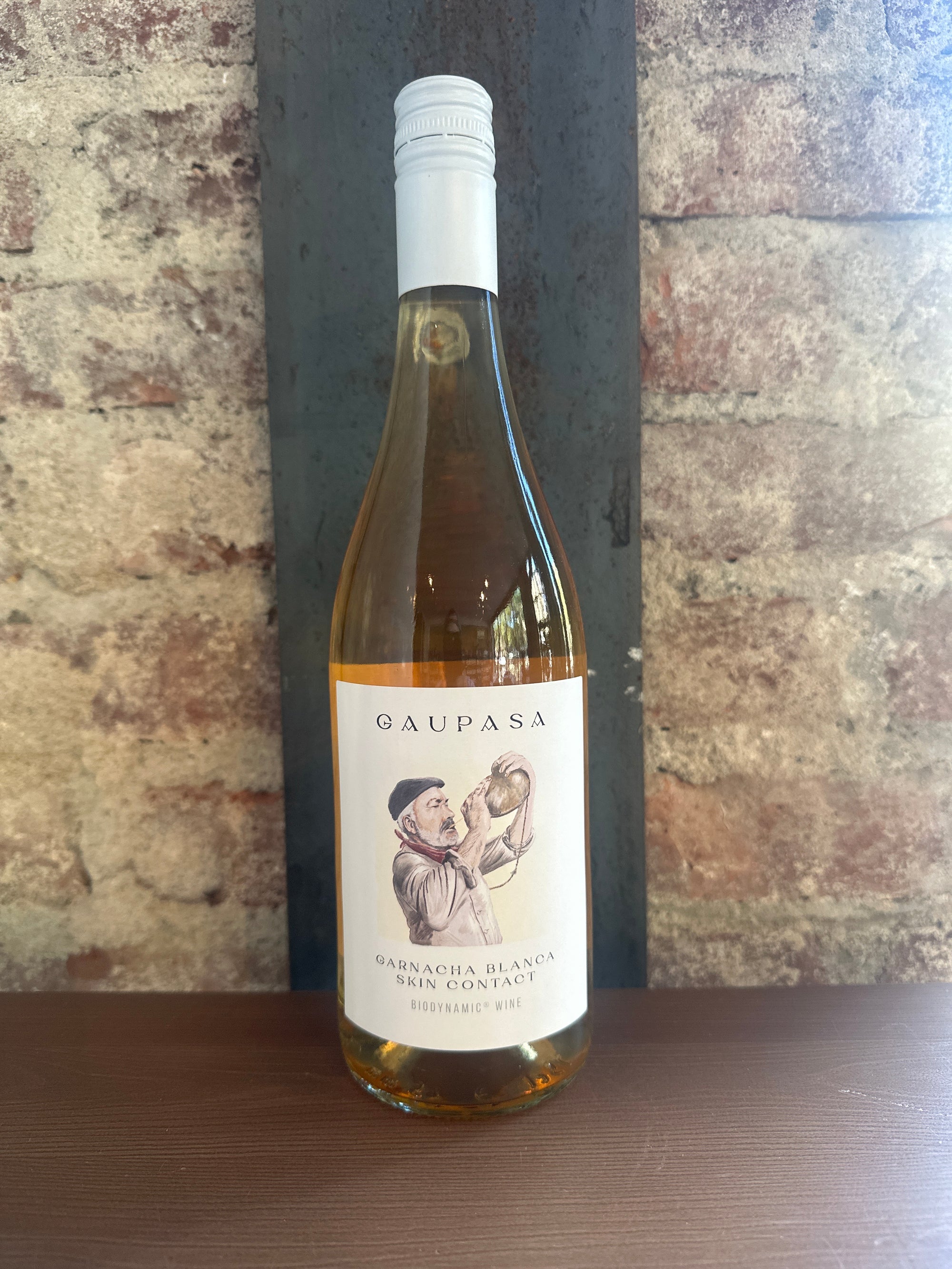 Gaupasa, Garnacha Blanca Skin Contact 2025 (Navarra, Spain) 750ml
