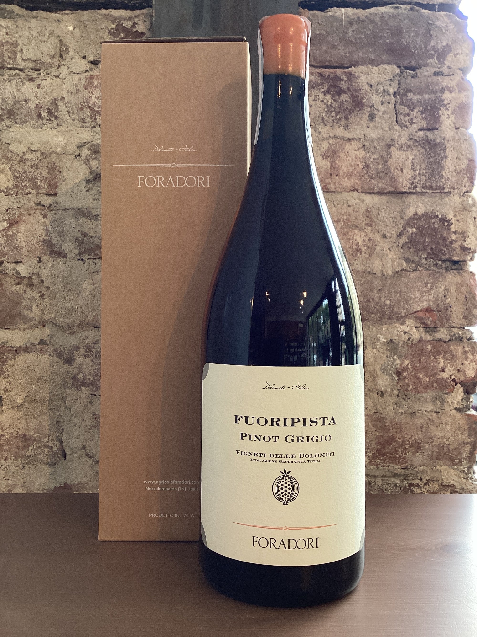 Foradori, Pinot Grigo Fuoripista 2018 (Dolomites, Italy) 1.5L