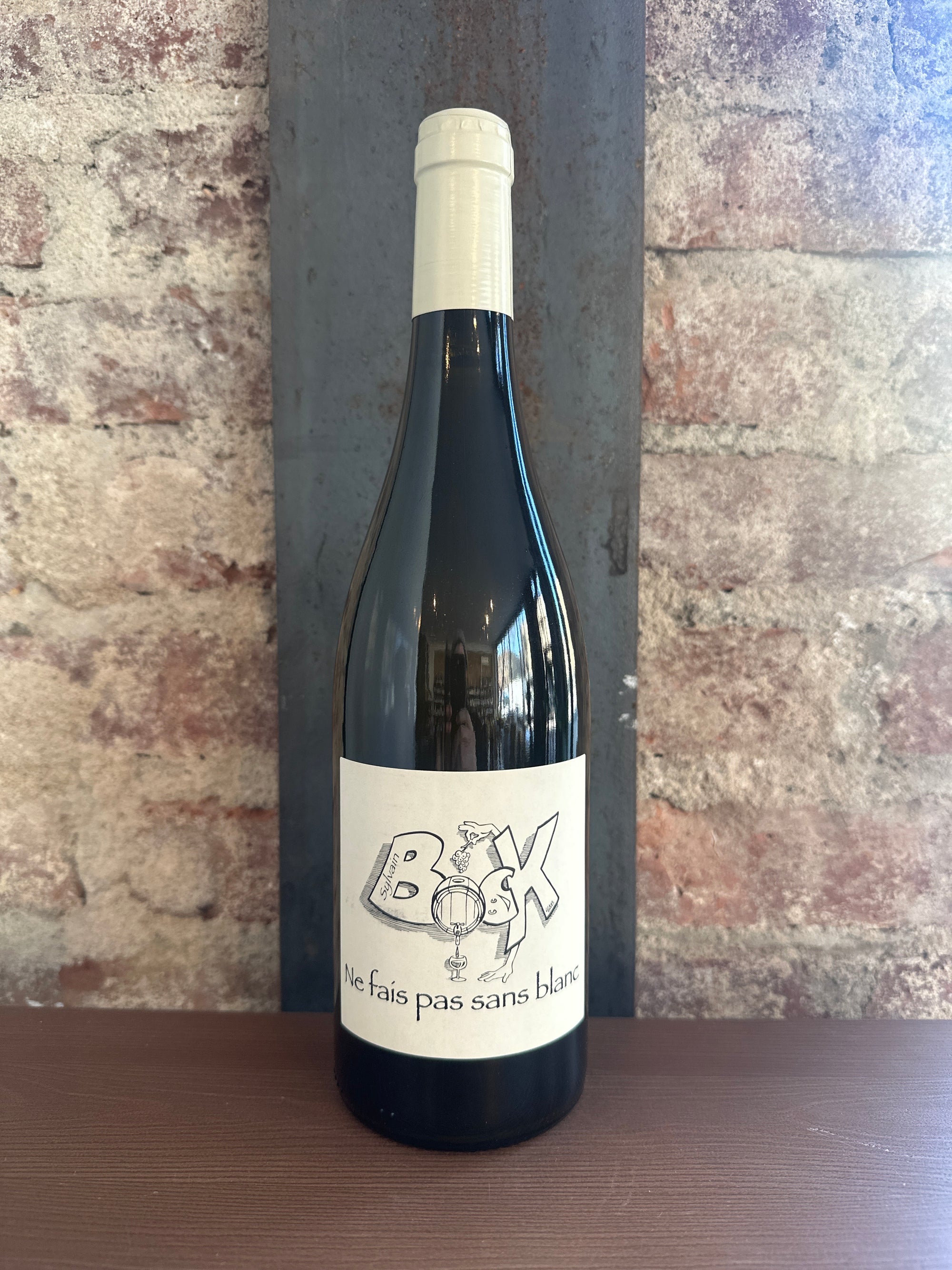 Sylvain Bock, Ne Fais Pas Sans Blanc NV (Ardèche, France) 750ml