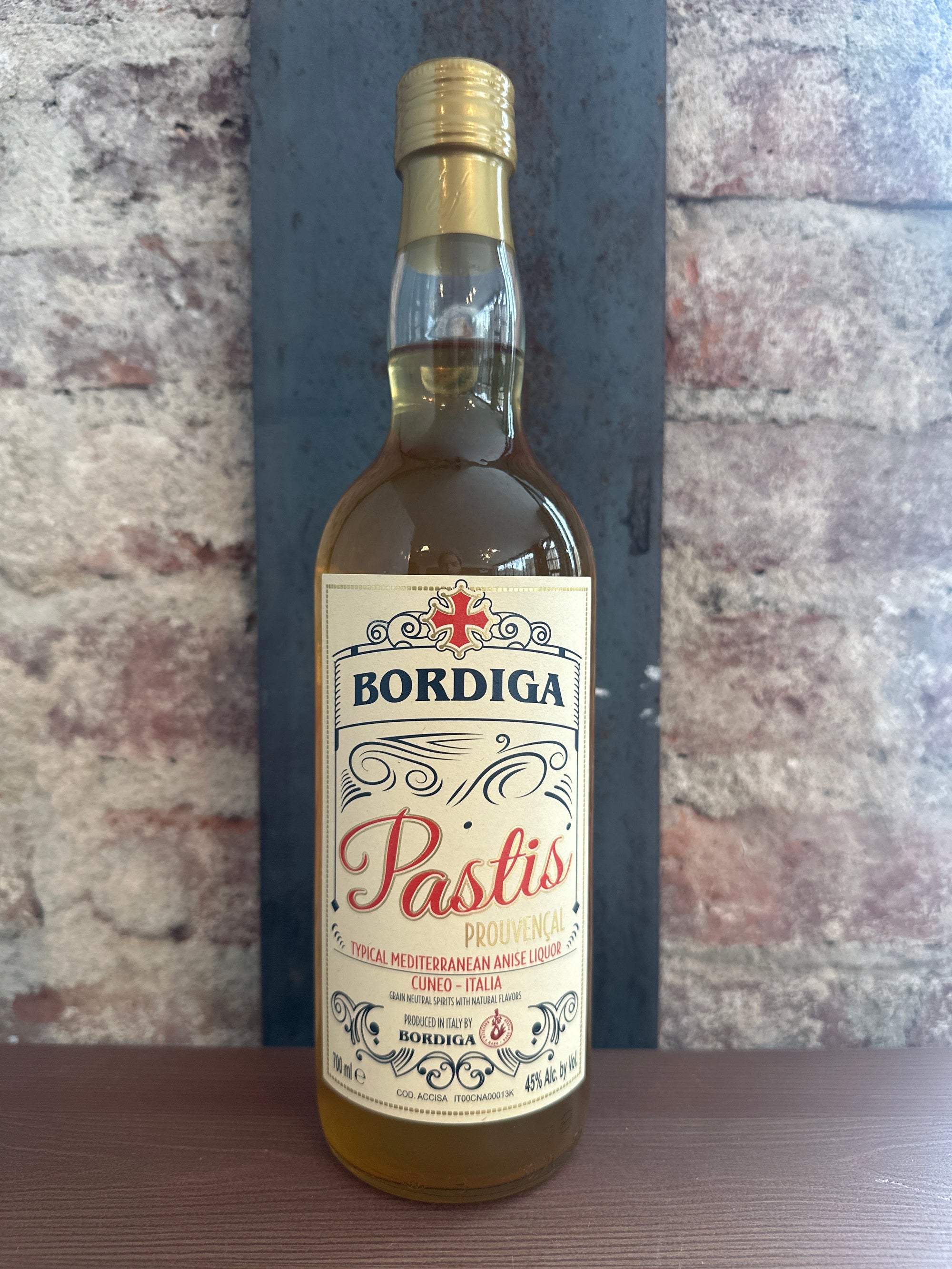 Bordiga Pastis Prouvencal 700mL (Piedmont, Italy)