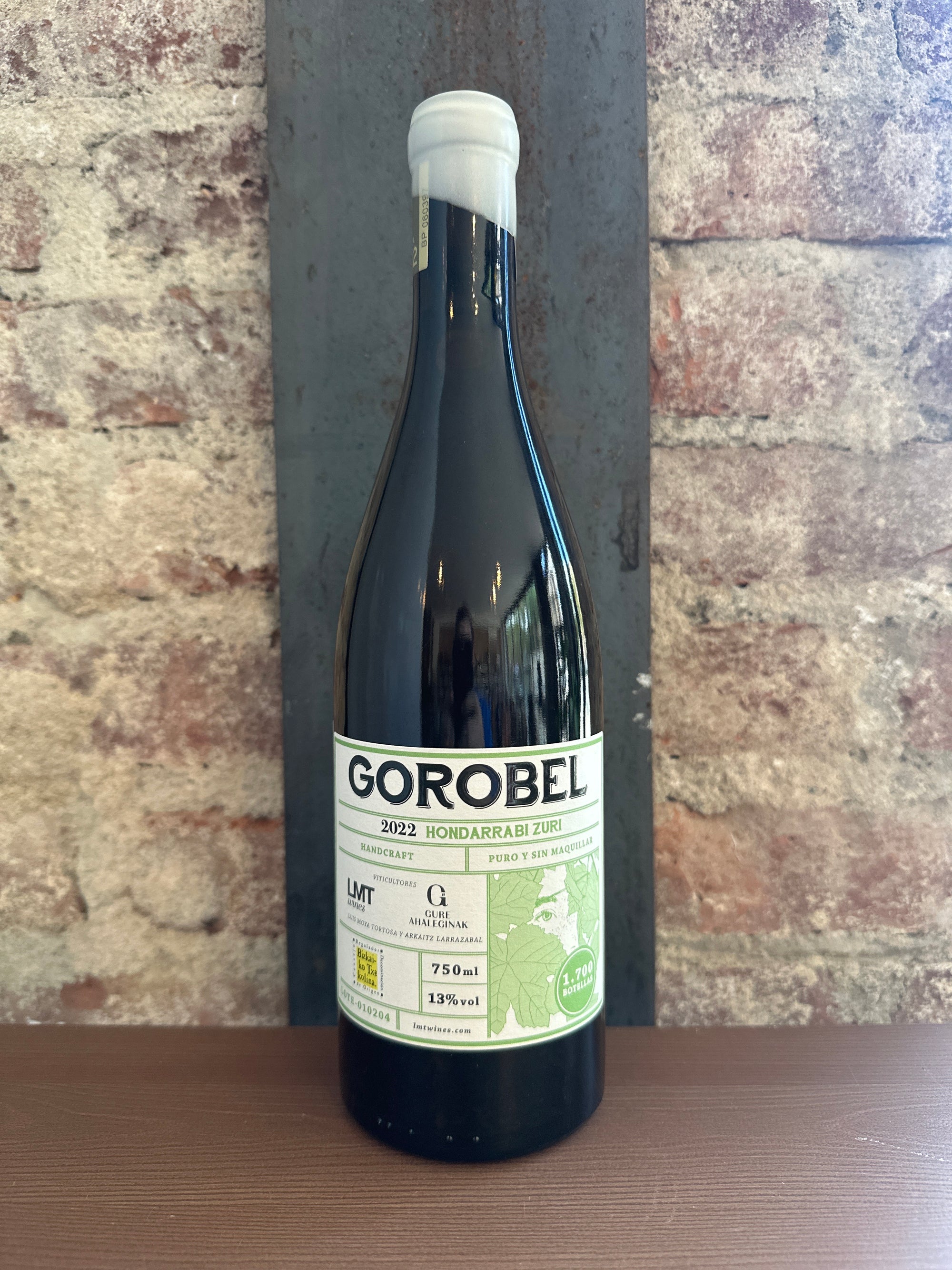 Luis Moya, "Gorobel" 2022 (Basque Country, Spain) 750ml