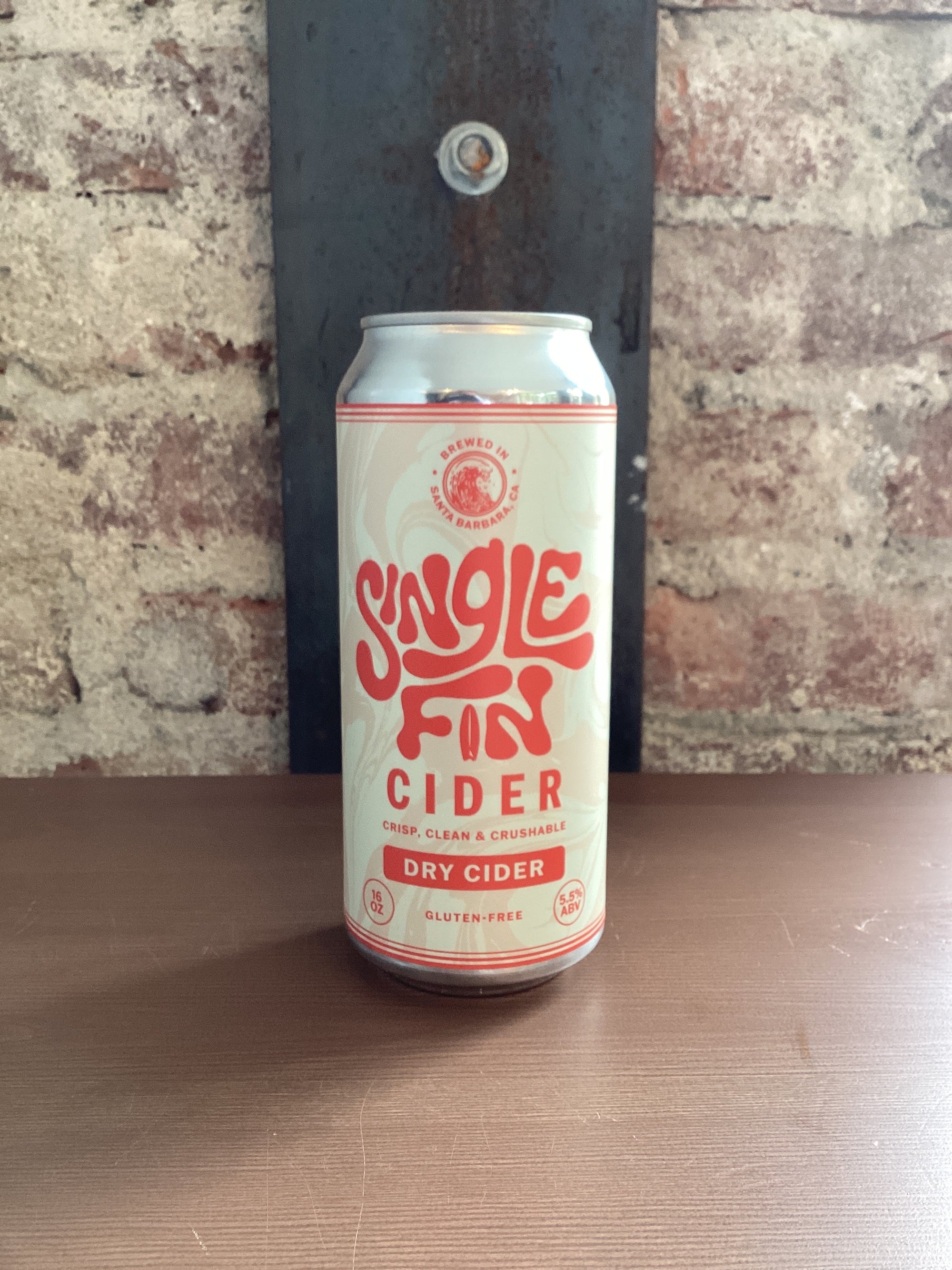 High Seas Meade, Single Fin Dry Cider (Santa Barbara, California) 16oz CAN