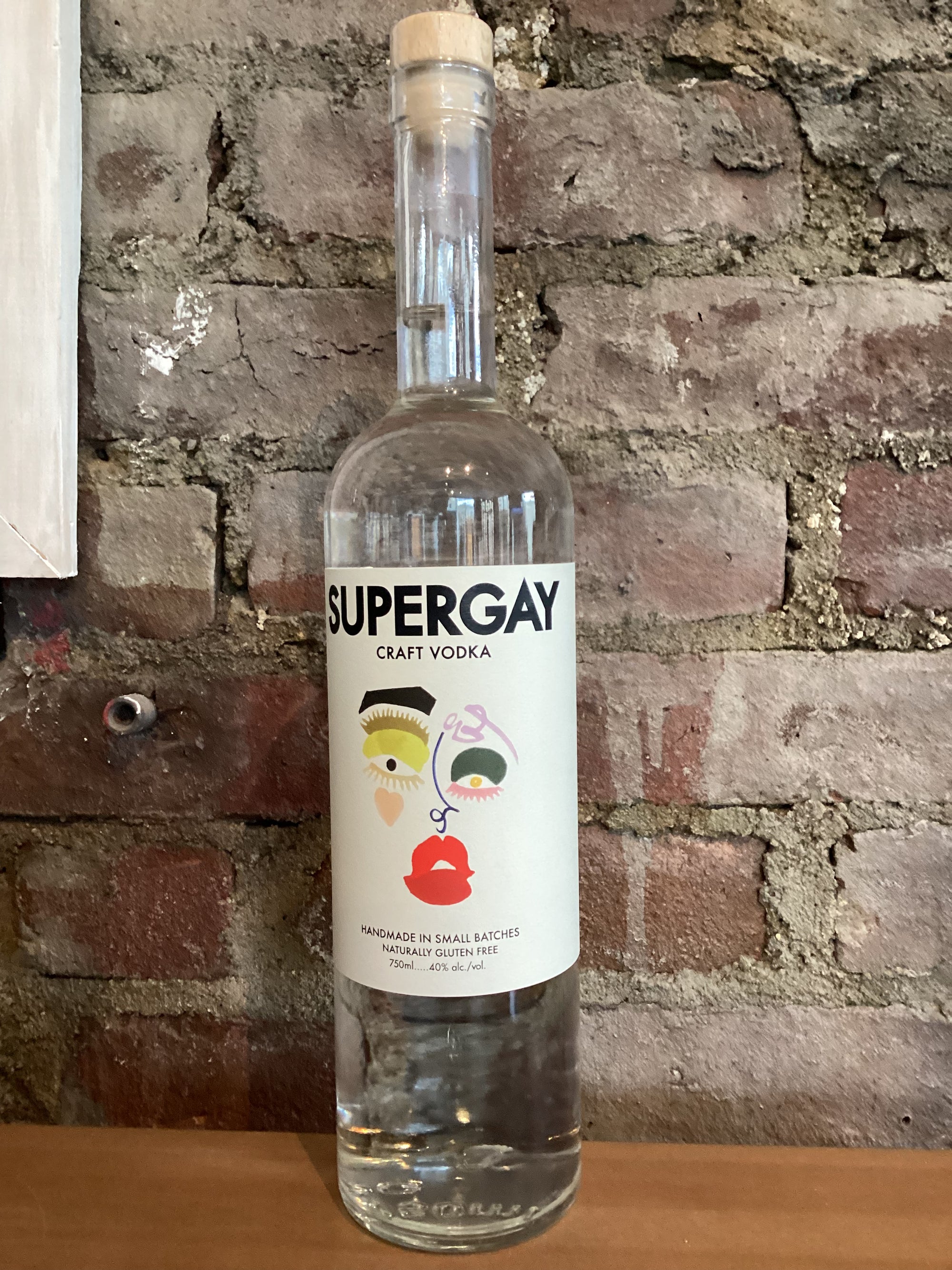 Supergay Vodka (New York) 750ml