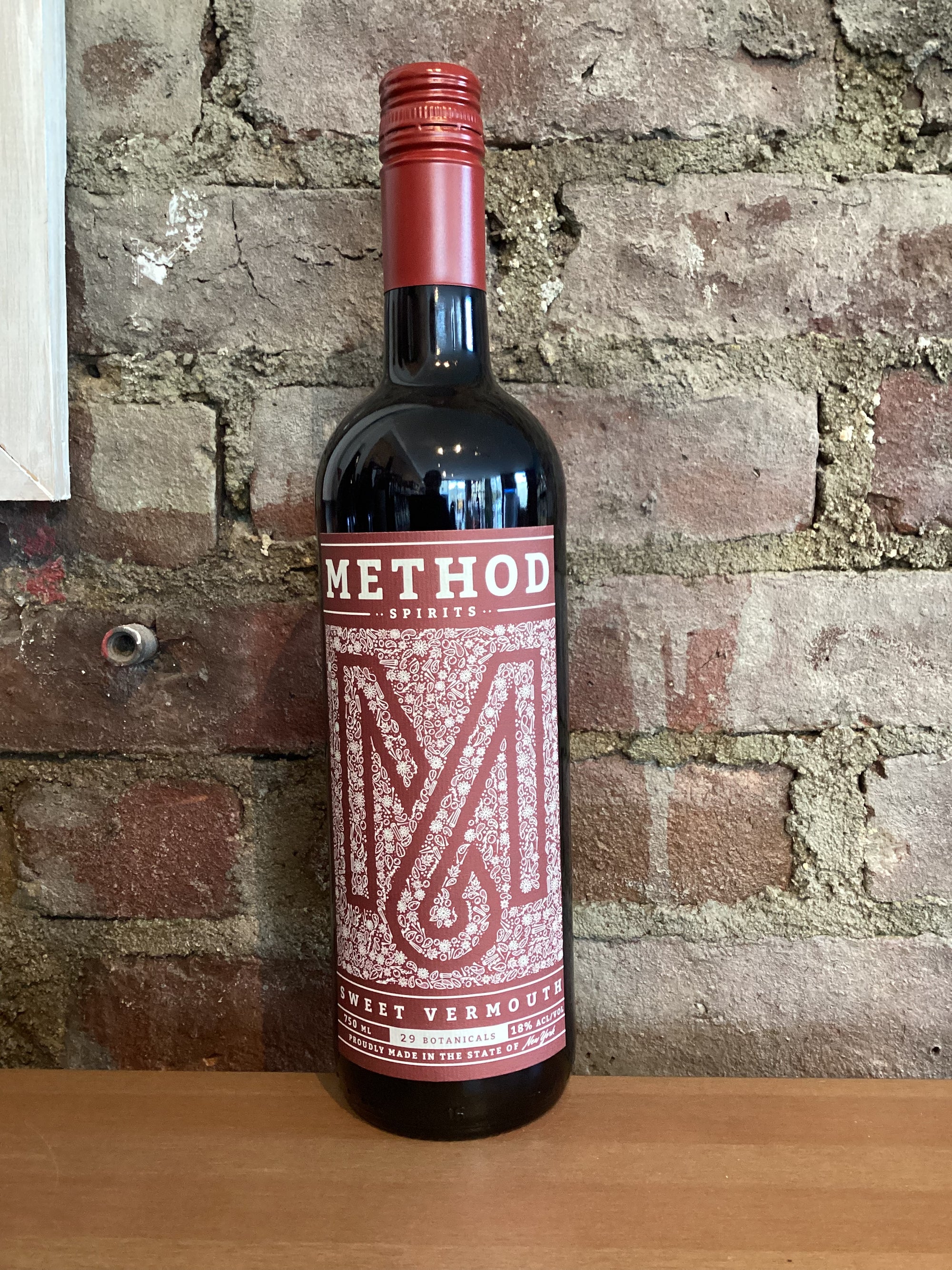 Method Spirits, Sweet Vermouth (New York) 750ml