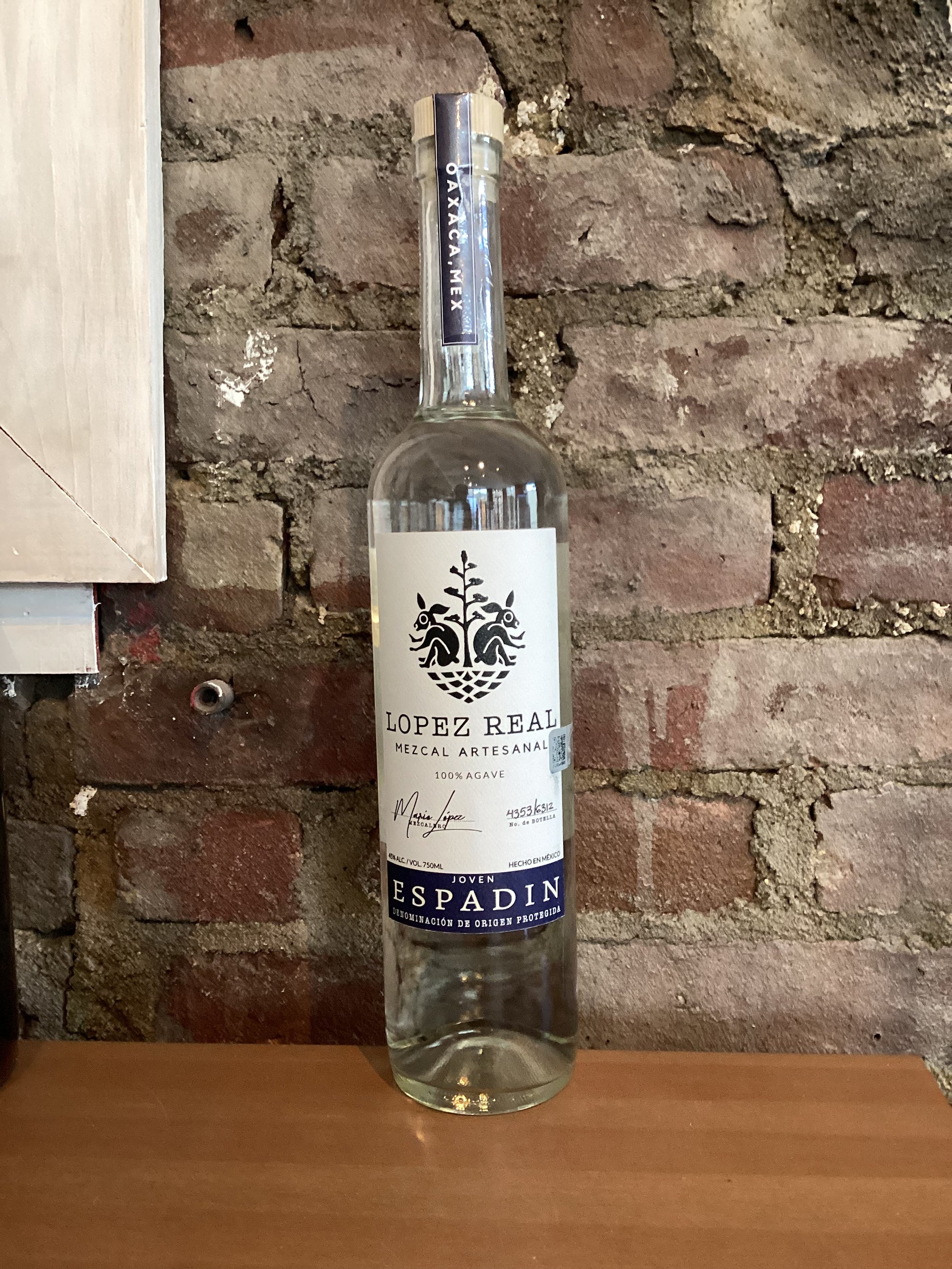 Lopez Real, Mezcal Artesanal (Oaxaca, Mexico) 750ml