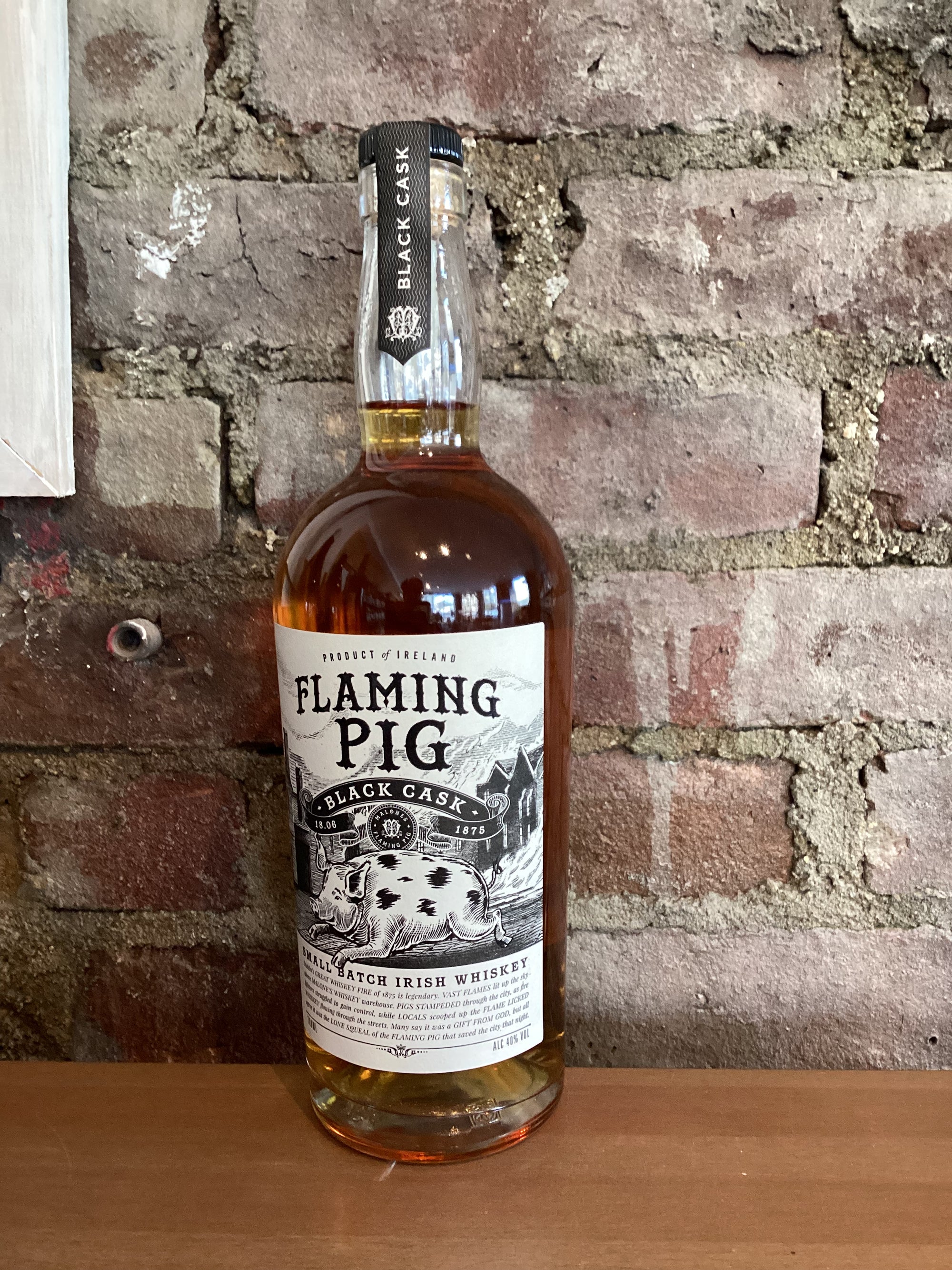 Flaming Pig, Black Cask Irish Whiskey (Ireland) 700ml