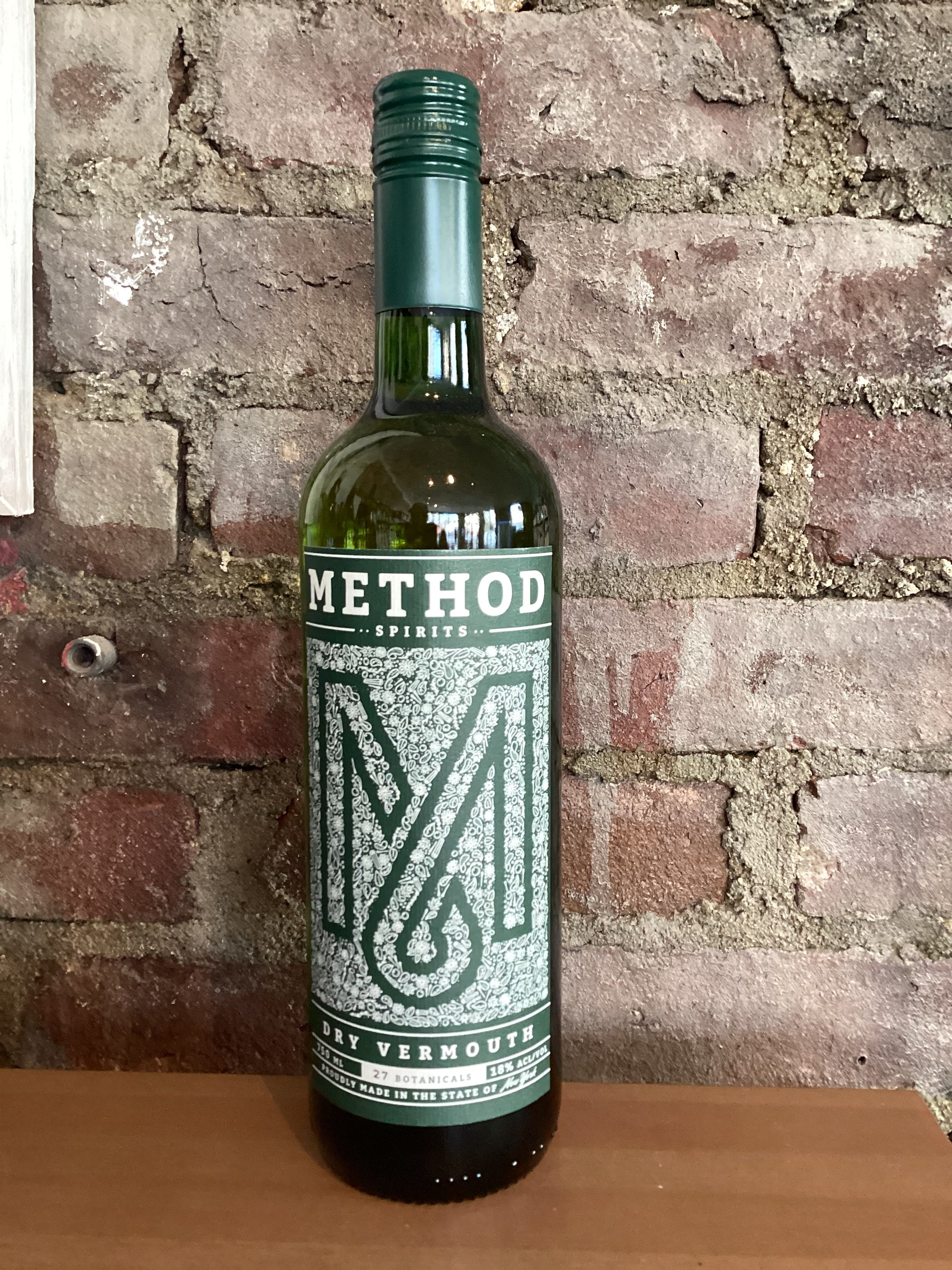Method Spirits, Dry Vermouth (New York) 750ml