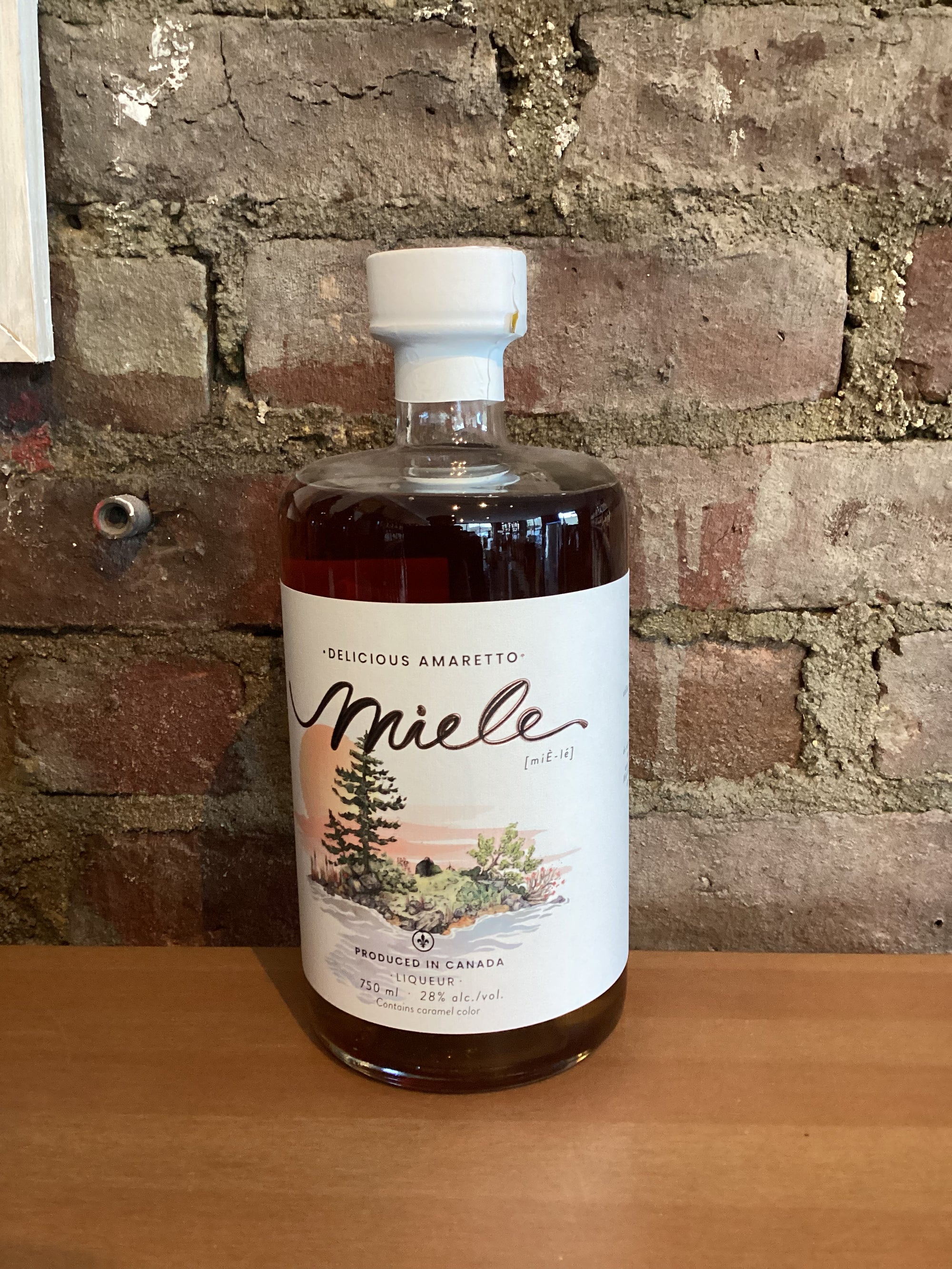 Miele, Amaretto Liqueur (Montreal, Canada) 750ml