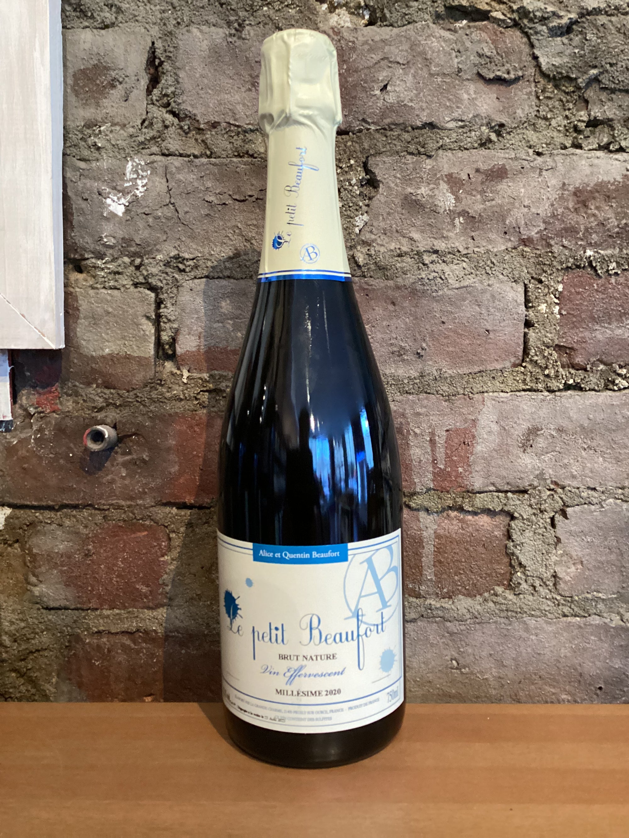 Alice Beaufort, Le Petit Beaufort Brut Nature 2021 (Champagne, France) 750ml