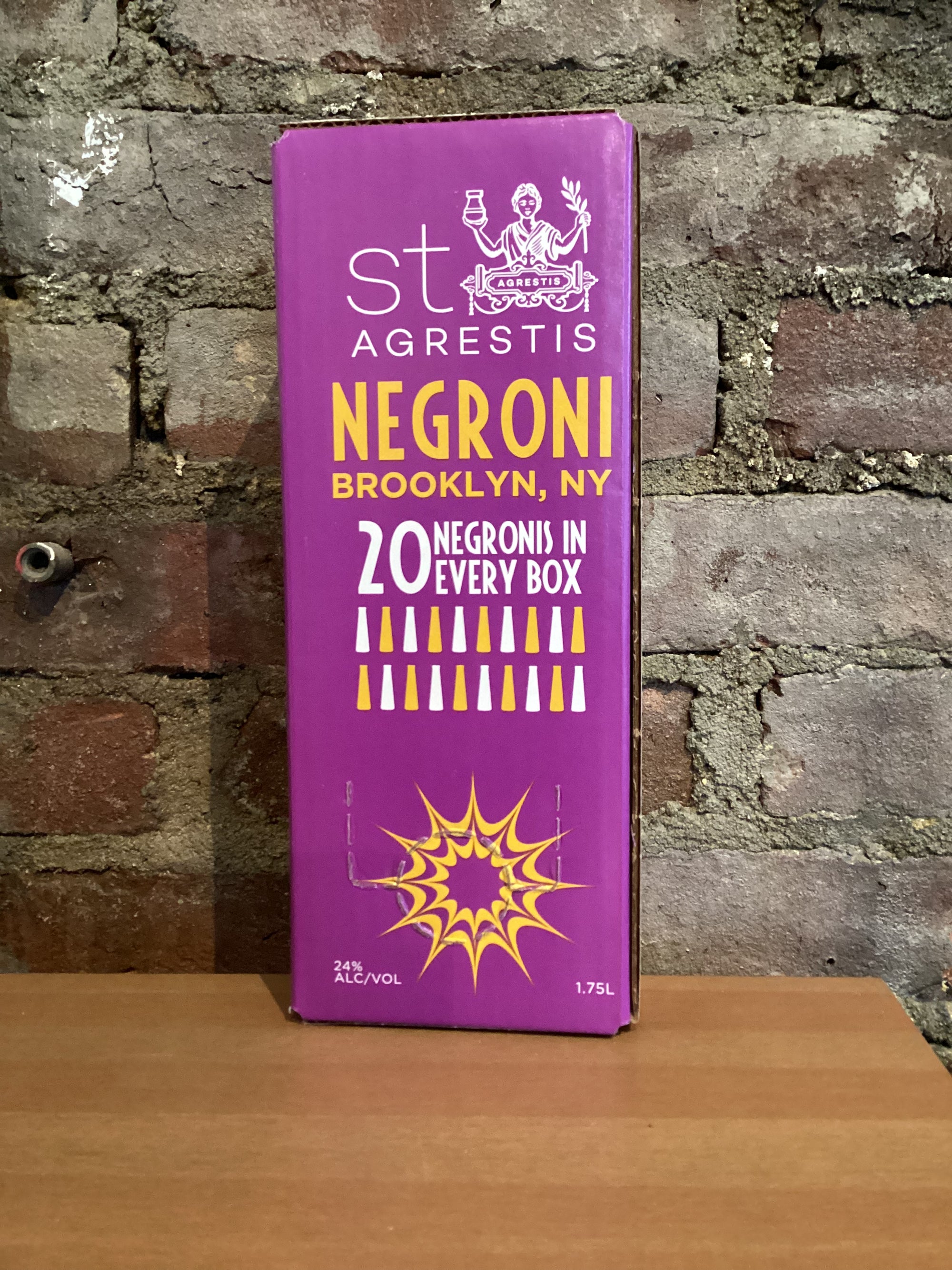 St Agrestis, Negroni Box (Brooklyn, NY) 1.75L