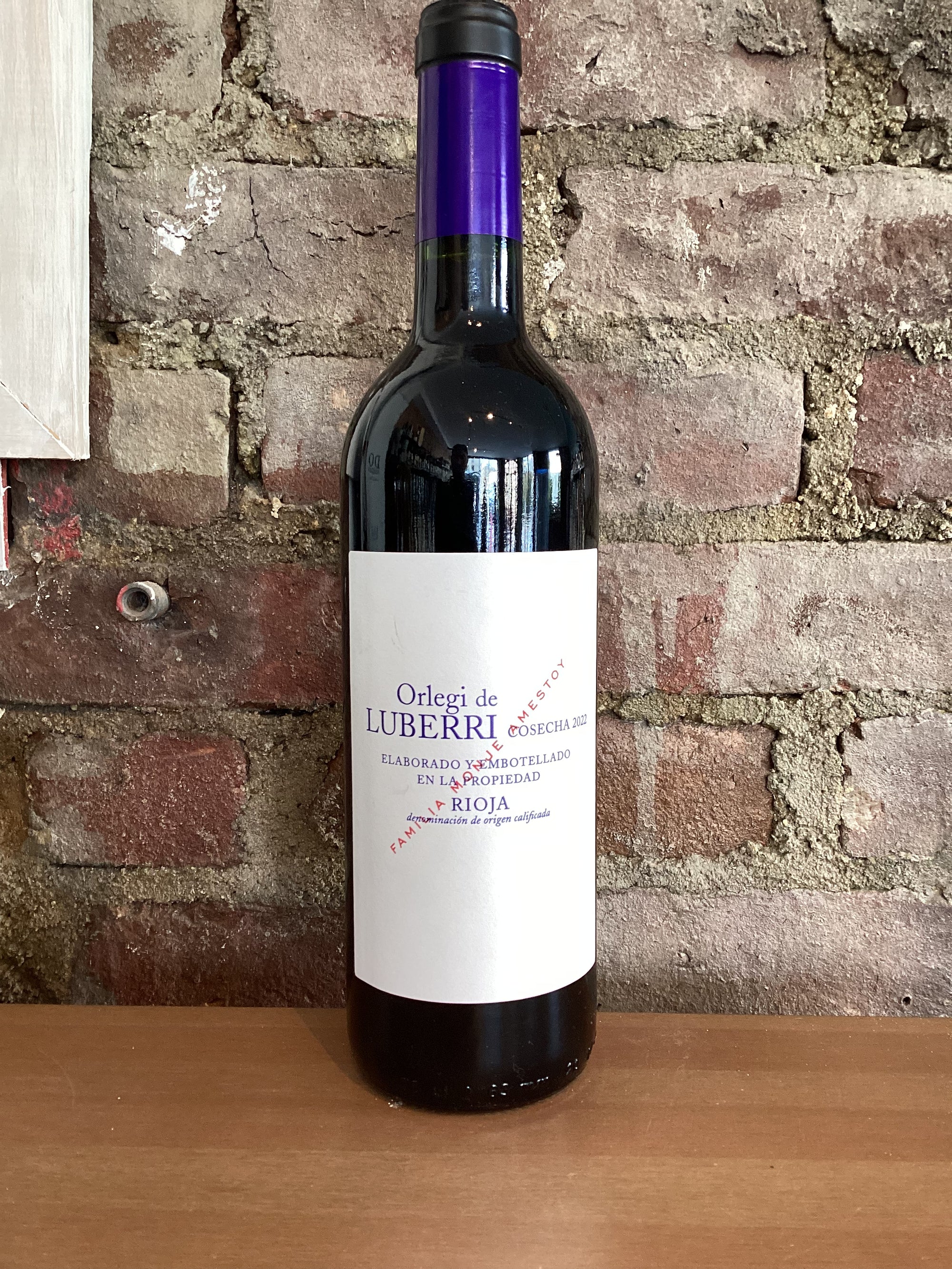 Luberri, Orlegi 2024 (Rioja, Spain) 750ml
