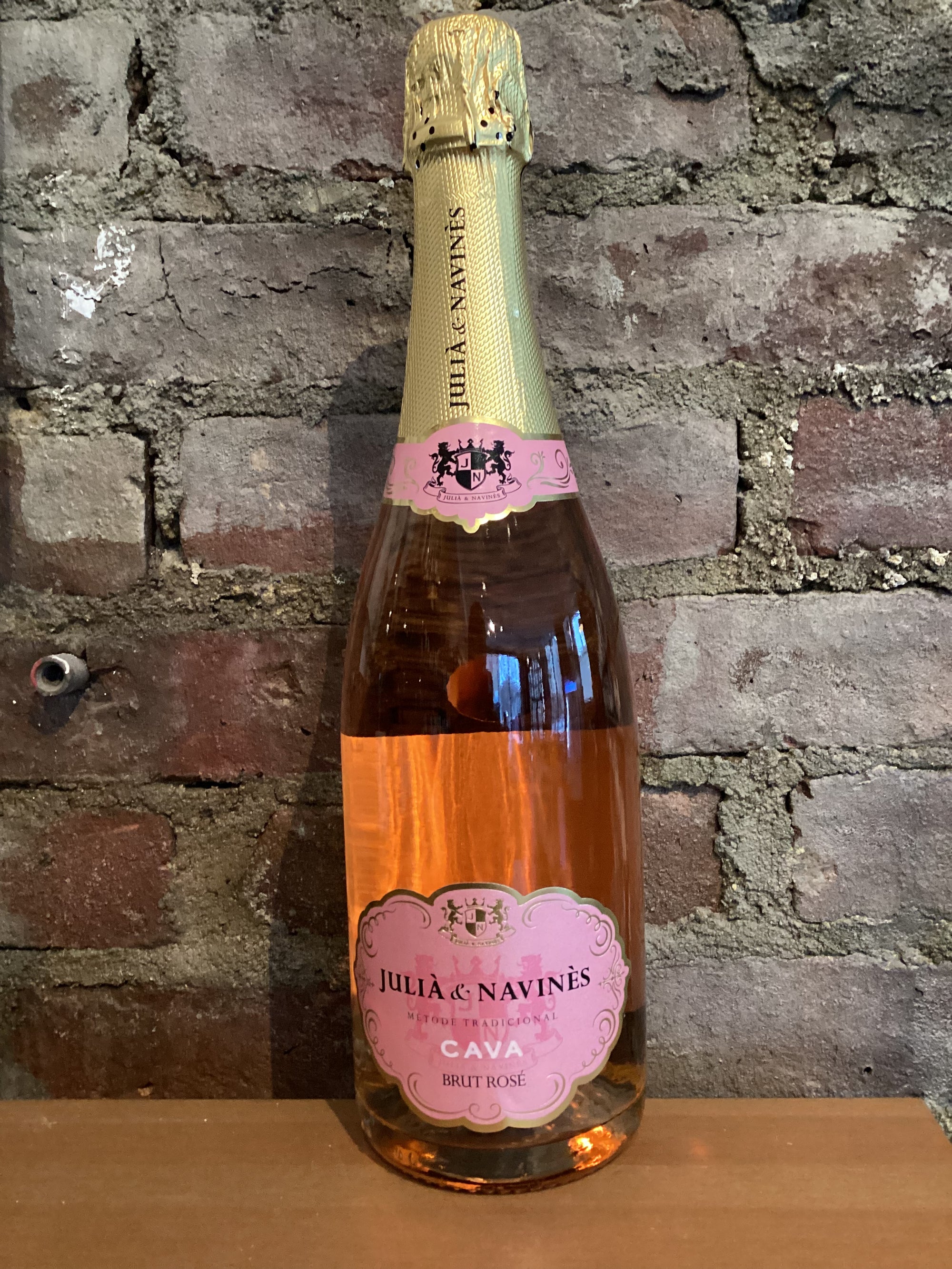 Julia & Navines, Cava Brut Rose NV (Penedes, Spain) 750ml