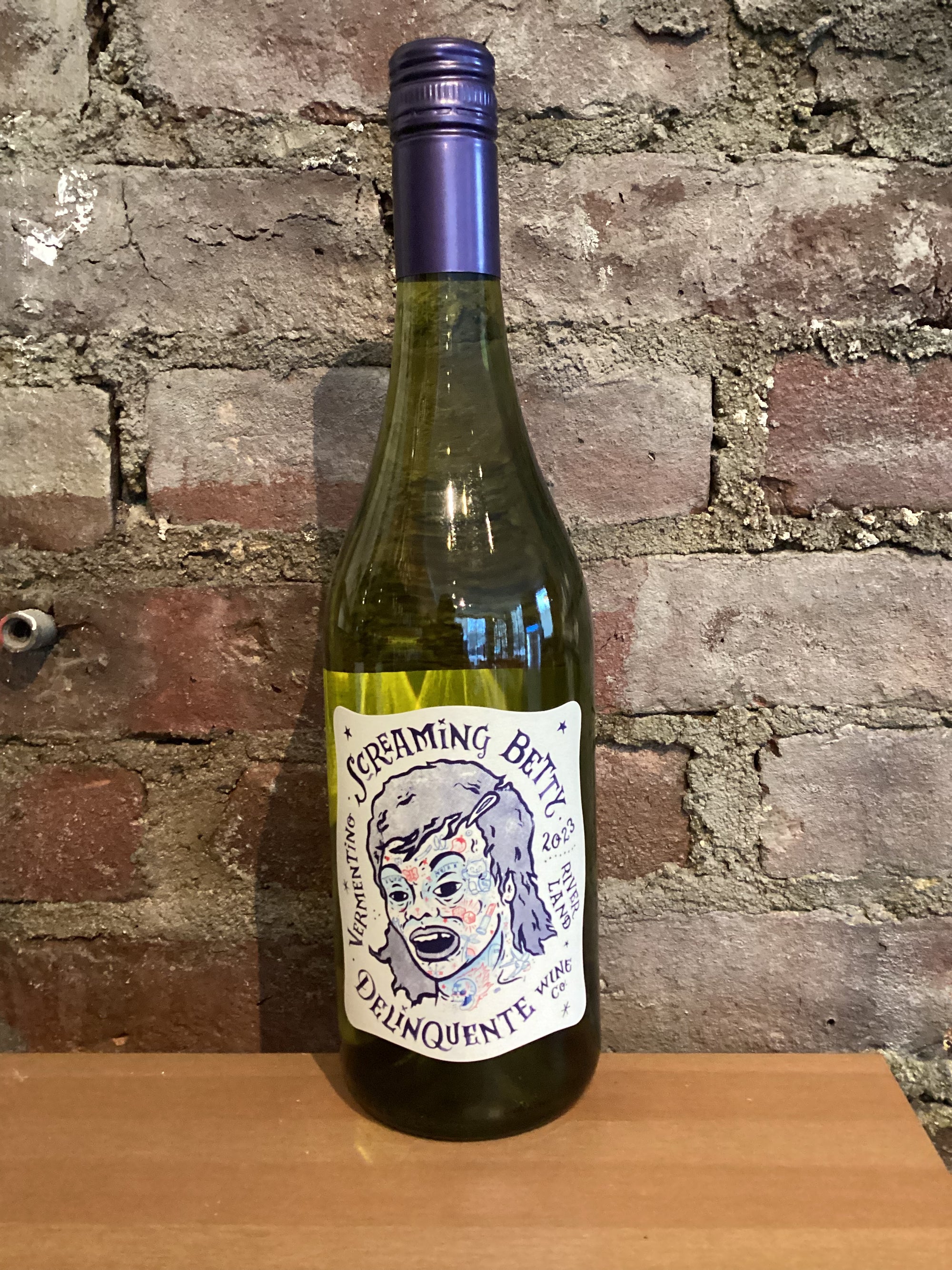 Delinquente Wines, Vermentino "Screaming Betty" 2022 (Riverland, Australia) 750ml