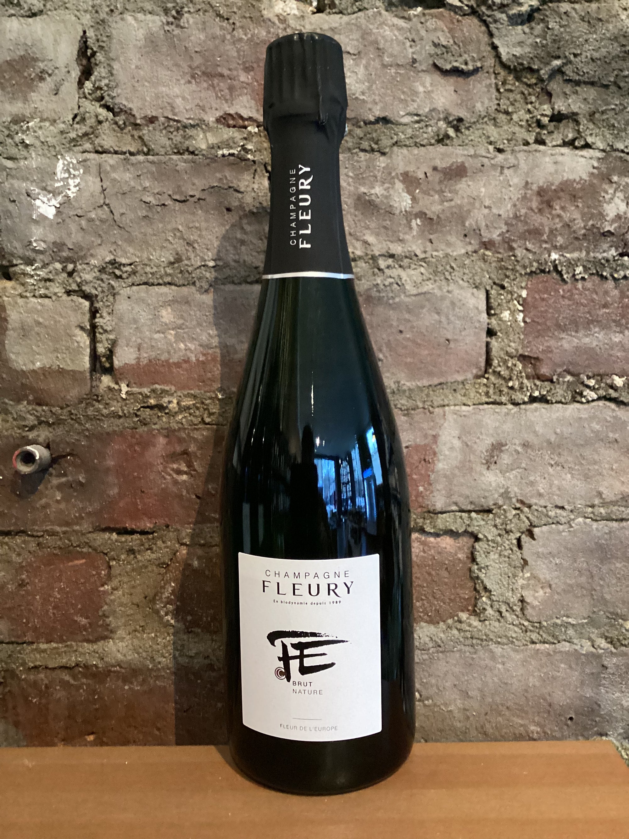 Fleury, Fleur de L'Europe Brut Nature NV (Champagne, France) 750ml