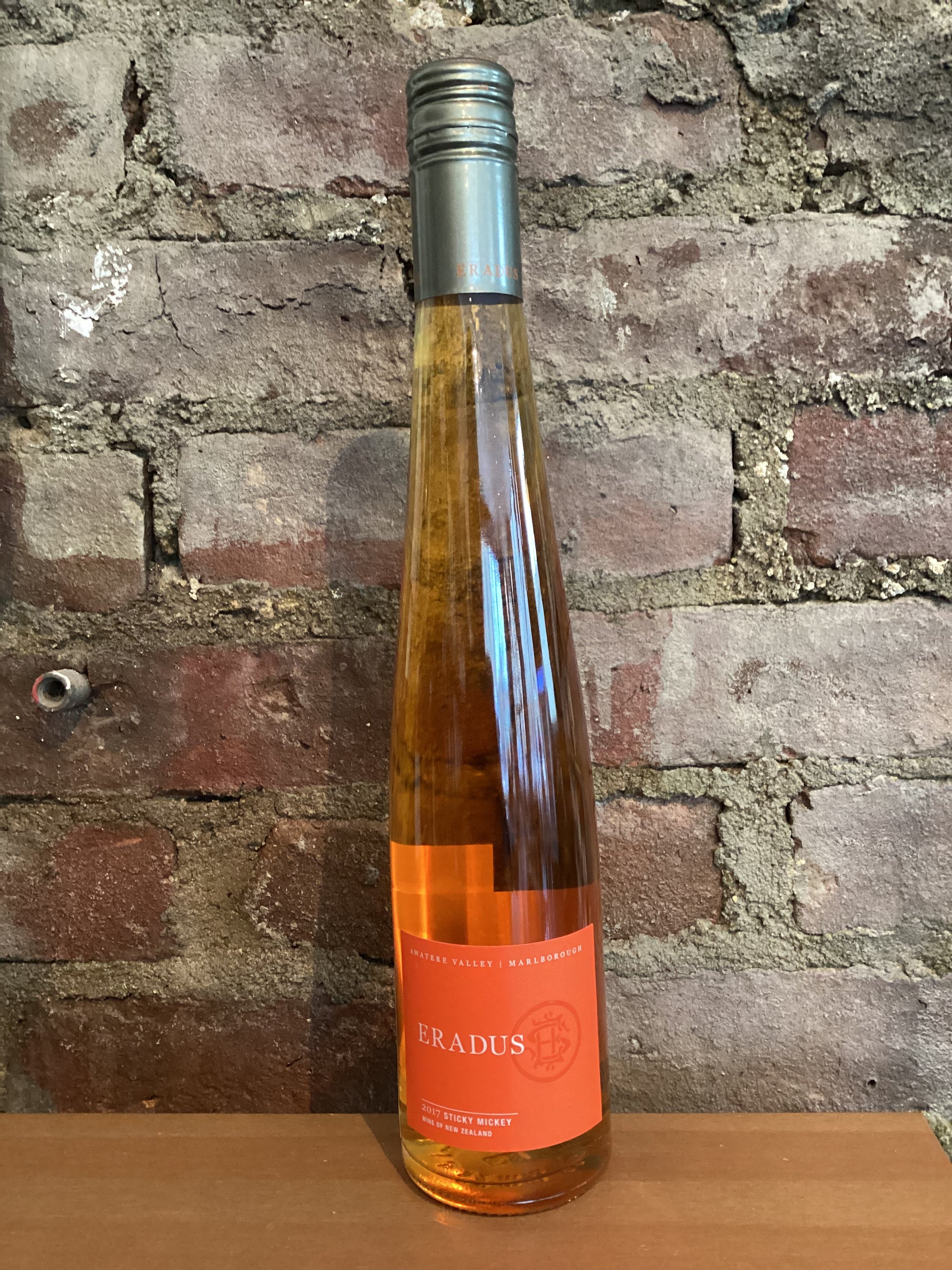 Eradus, "Sticky Mickey" Late Harvest Sauvignon Blanc 2017 (Marlborough, New Zealand) 375ml