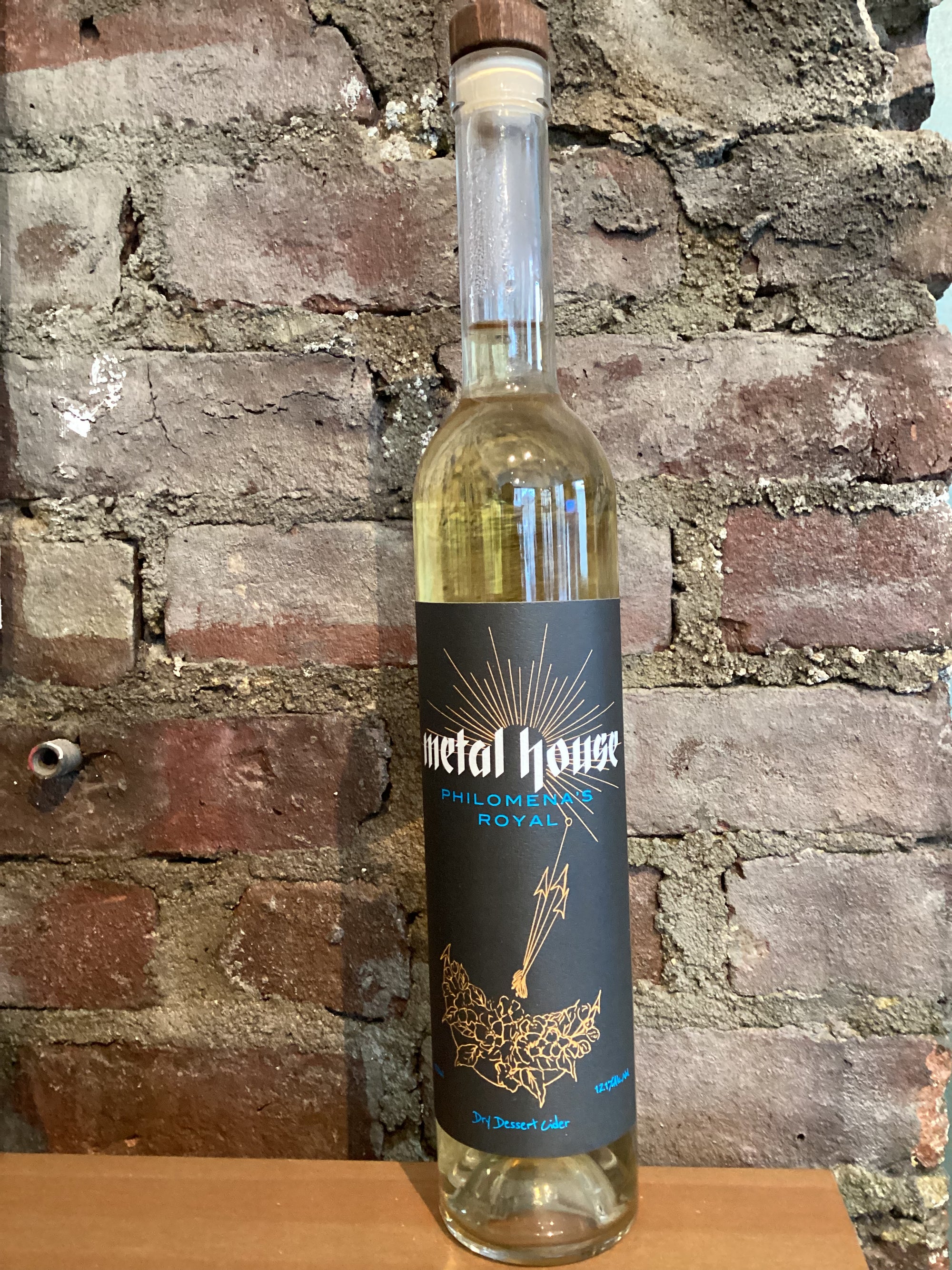 Metal House Cider, Philomena's Royal Dry Dessert Cider (Ulster Park, NY) 500ml