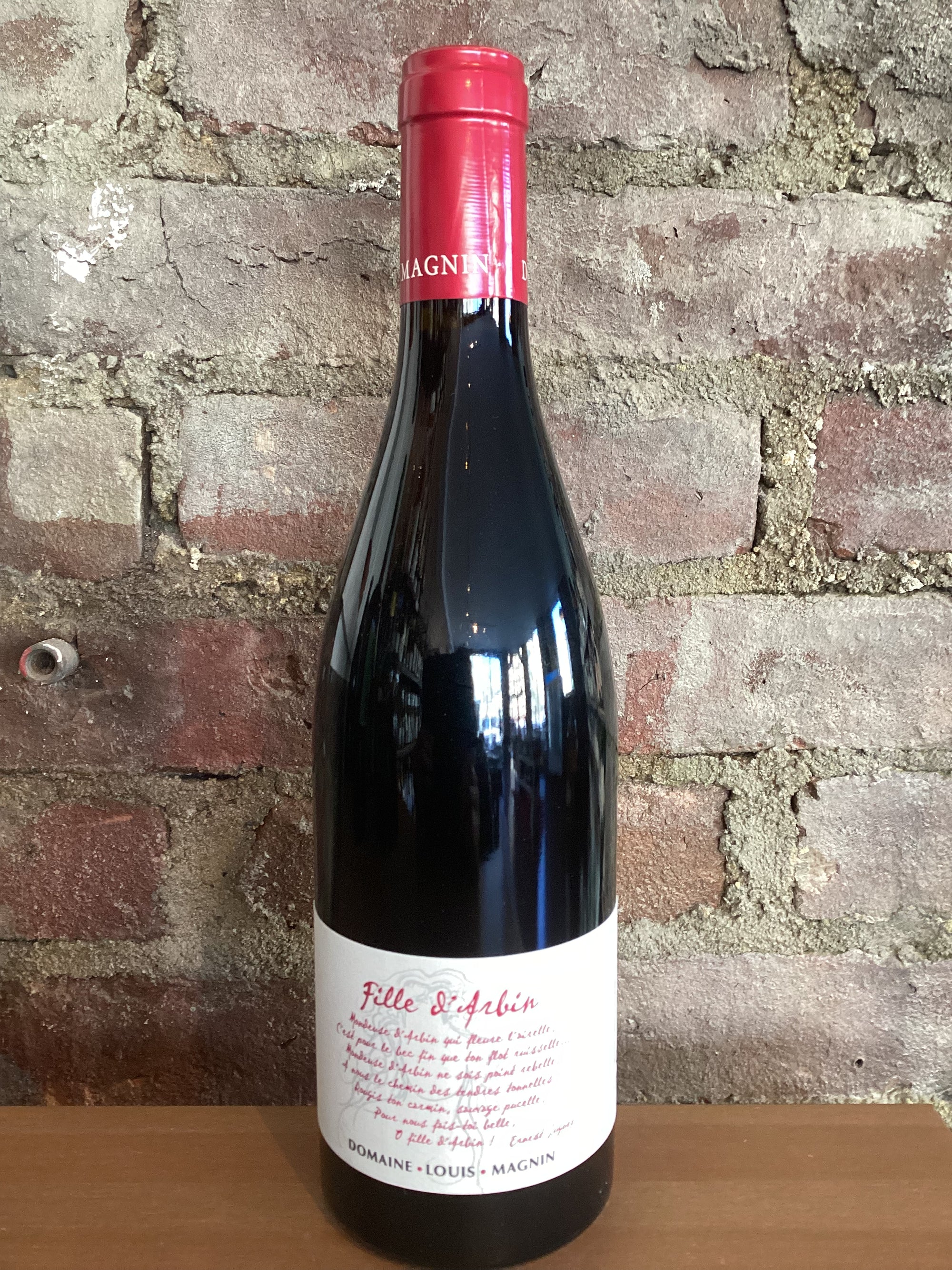 Domaine Louis Magnin, Fille d'Arbin Mondeuse 2017 (Savoie, France) 750ml