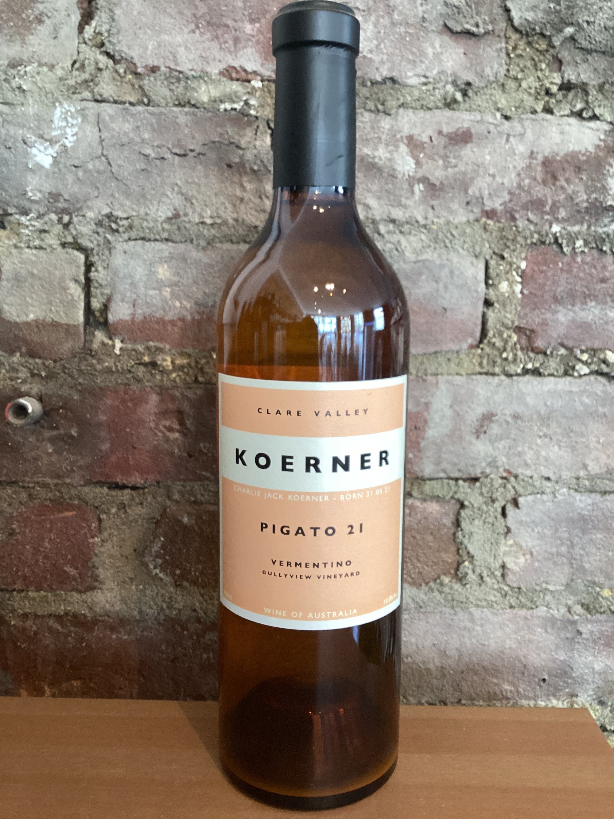 Koerner, "Pigato" Vermentino 2021 (Clare Valley, Australia) 750ml