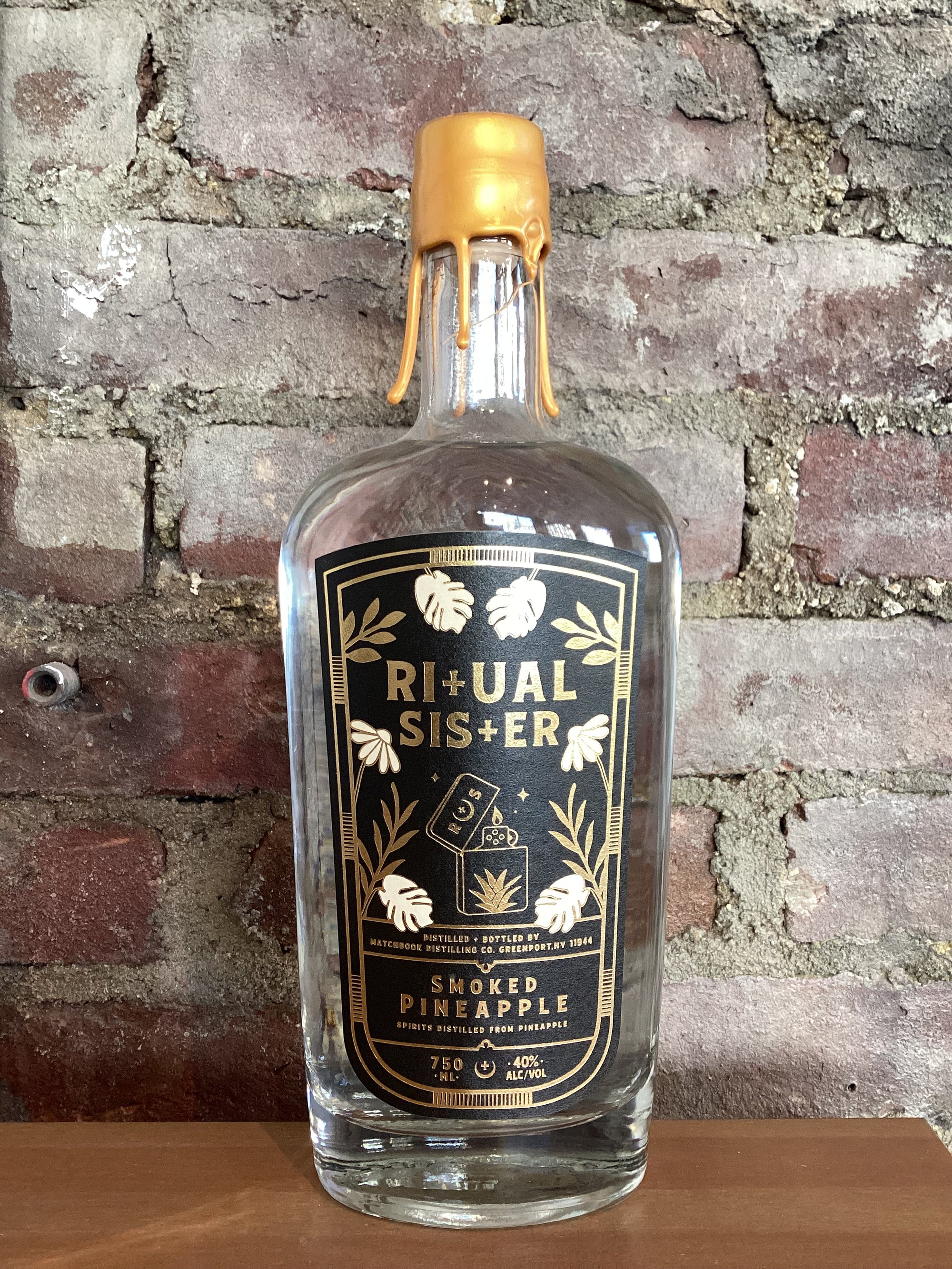 Matchbook Distilling, Ritual Sister Smoked Pineapple Spirit (Long Island, NY) 750ml