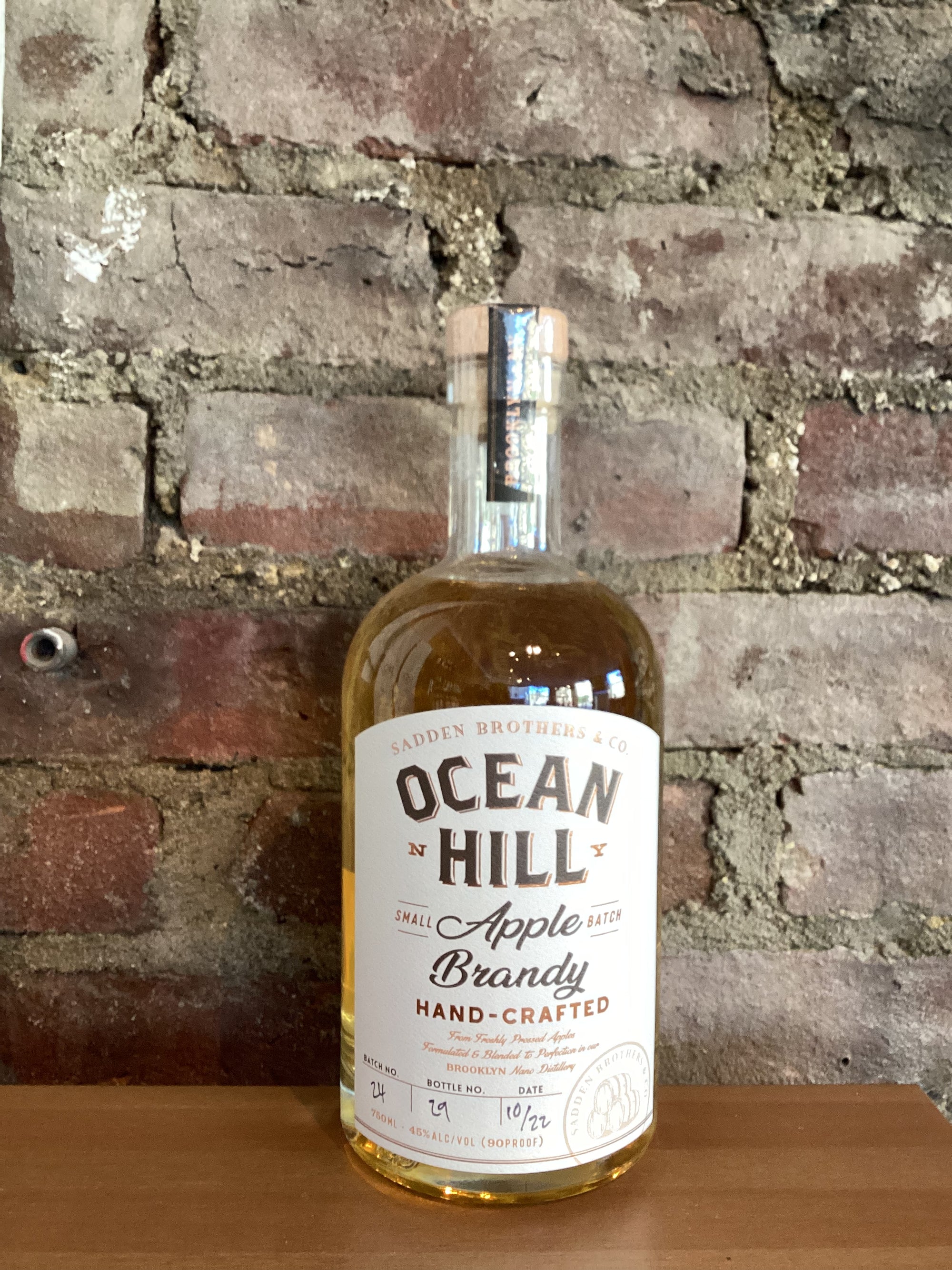 Ocean Hill Apple Brandy (Brooklyn, New York) 750ml