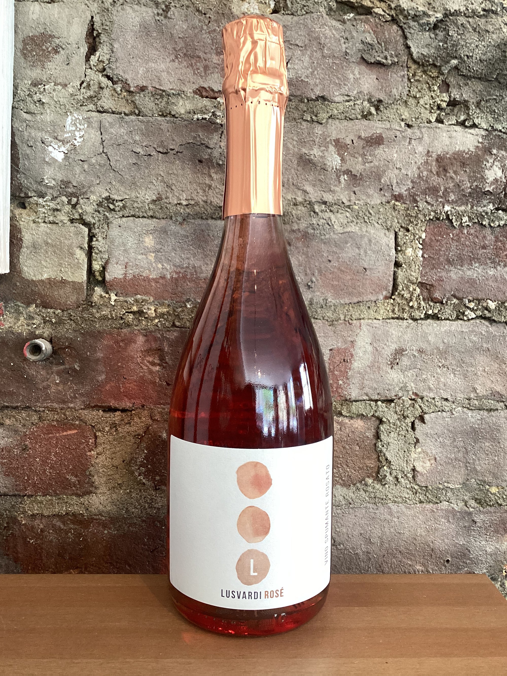 Lusvardi, Lambrusco Rosato NV (Emilia-Romagna, Italy) 750ml