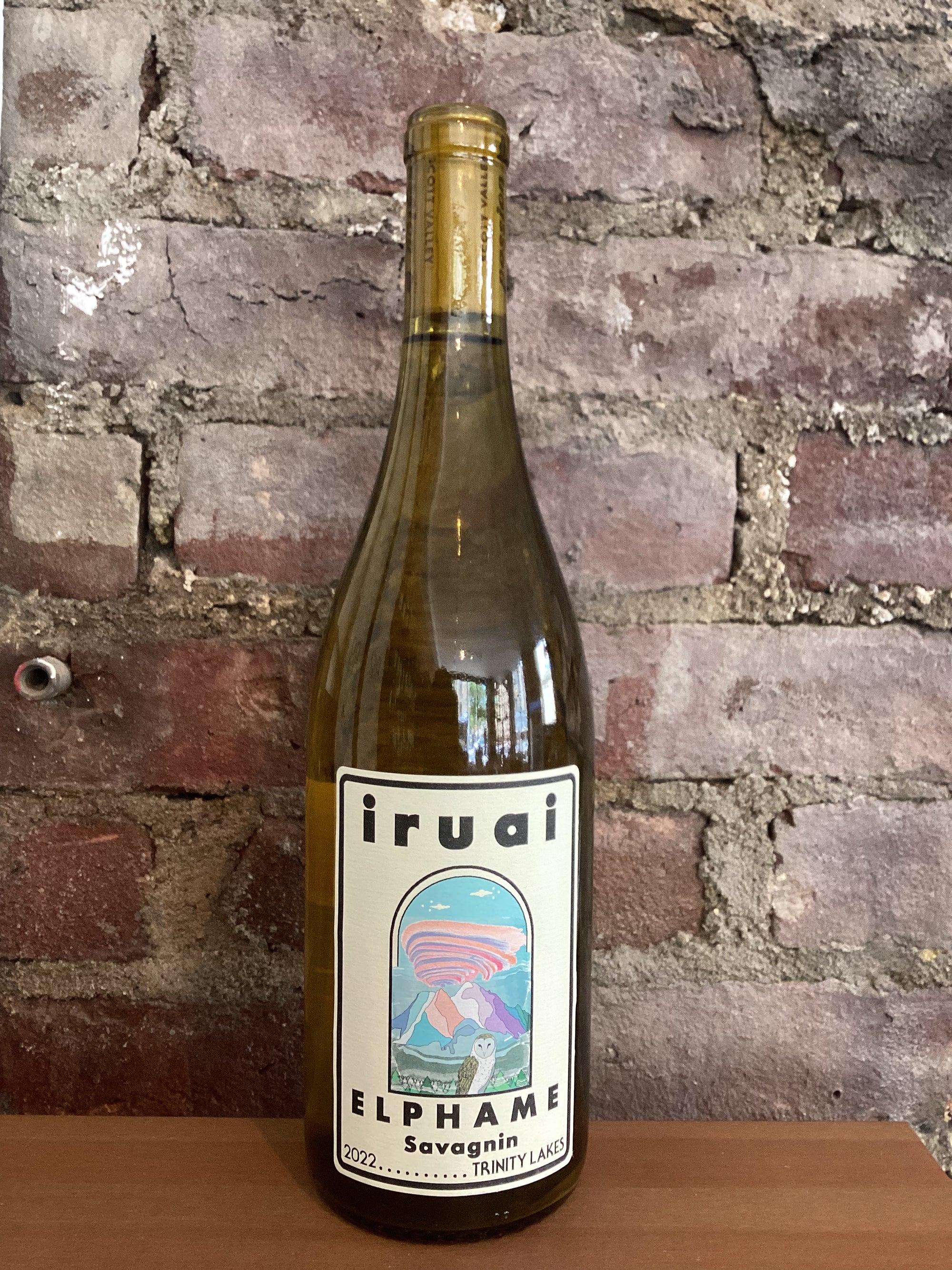 Iruai, "Elphame" Savagnin 2022 (Trinity Lakes, California) 750ml