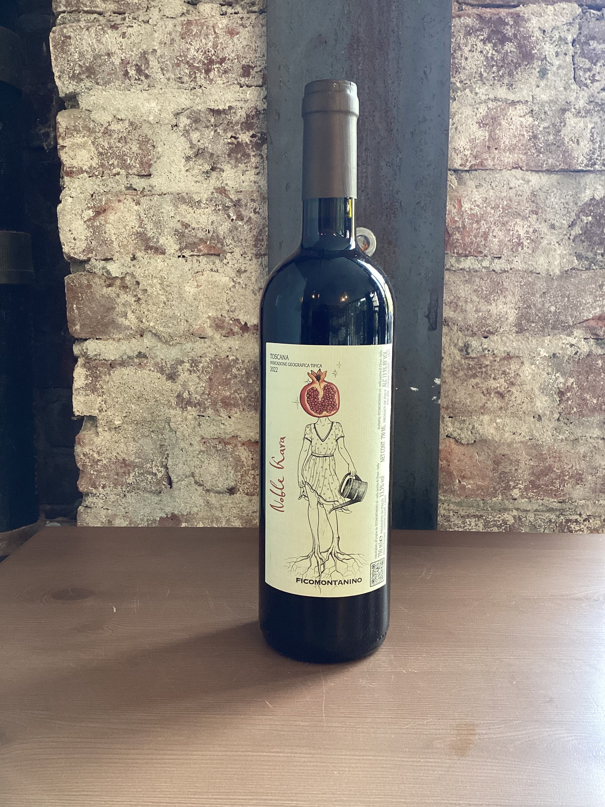 Ficomontanino, Noble Kara Rosato 2022 (Tuscany, Italy) 750ml
