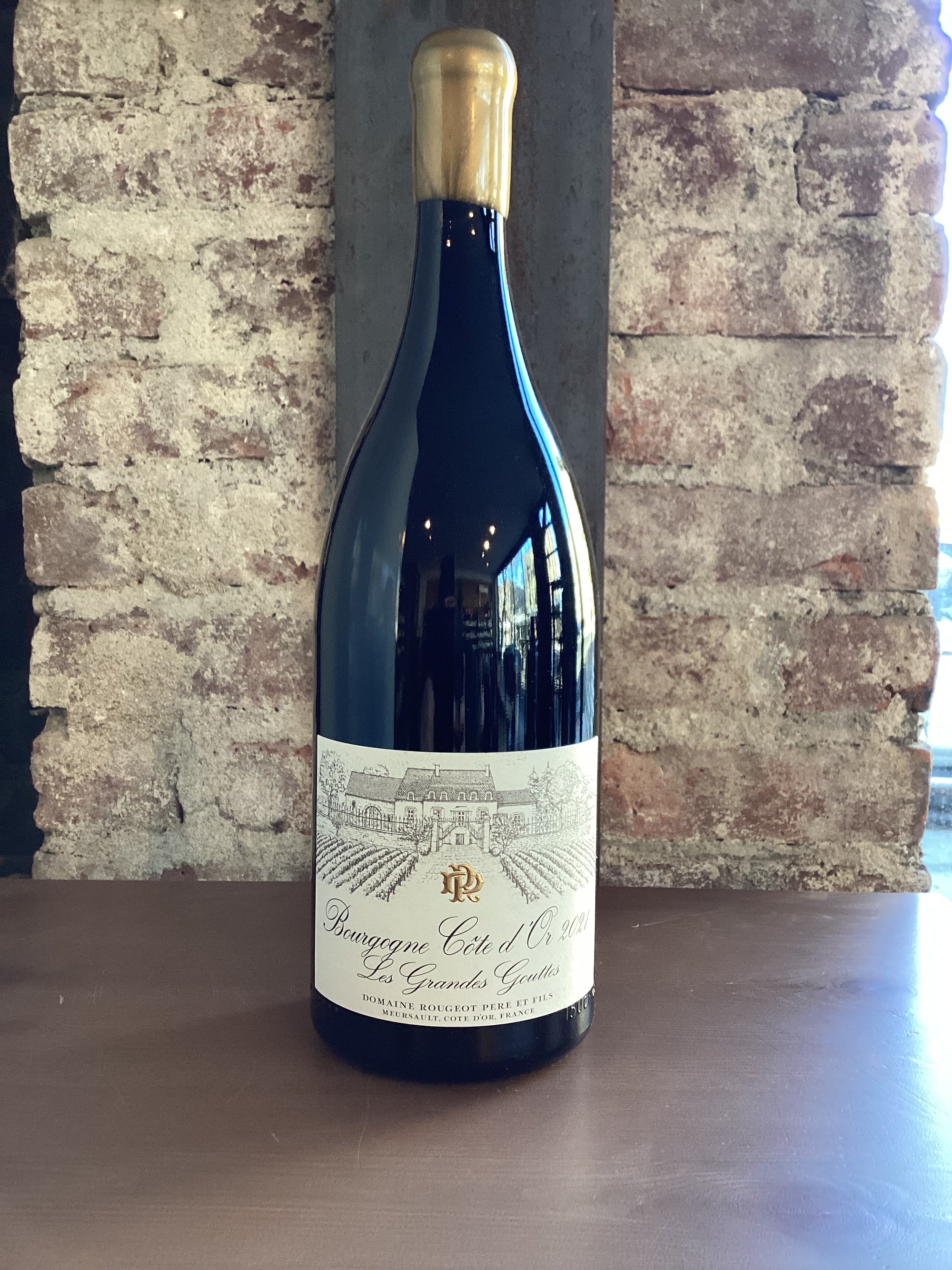 Domaine Rougeot, Bourgogne Cote d'Or Blanc "Grandes Gouttes" 2021 (Burgundy, France) 1.5L