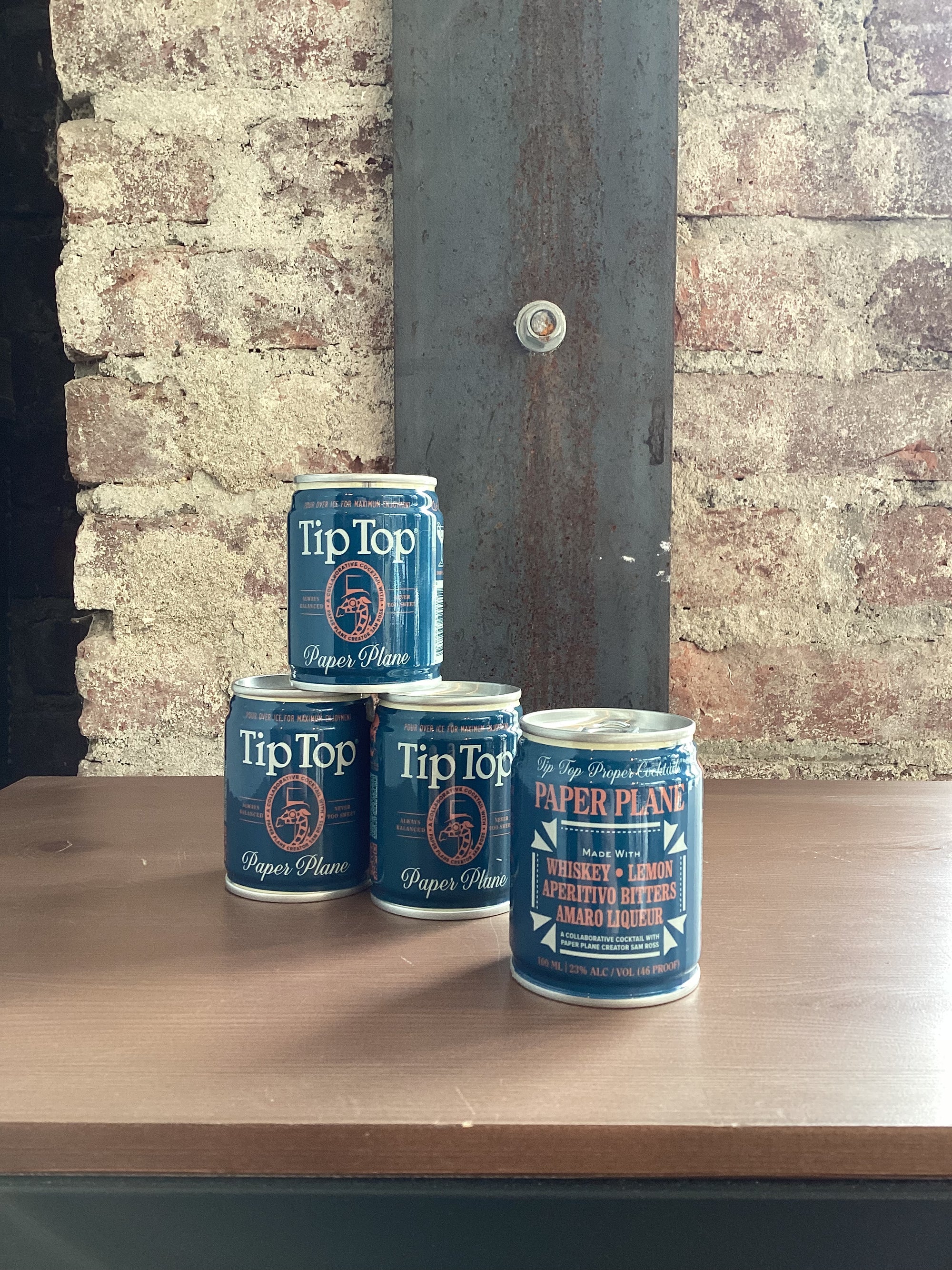Tip Top Cocktails, Paper Plane (Atlanta, Georgia) 100ml CAN
