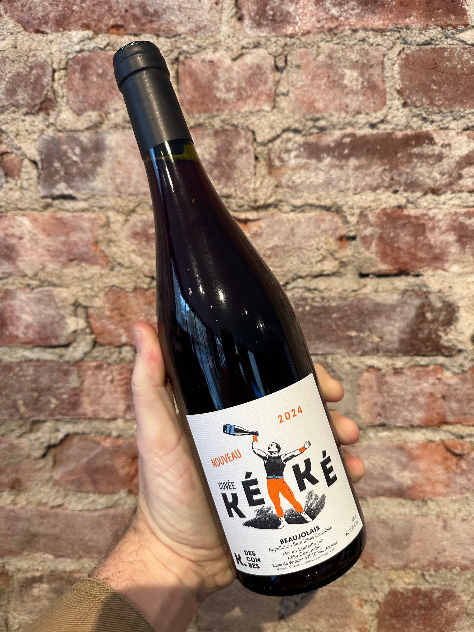 KéKé Descombes, Beaujolais Nouveau 2025 (Beaujolais, France) 750ml