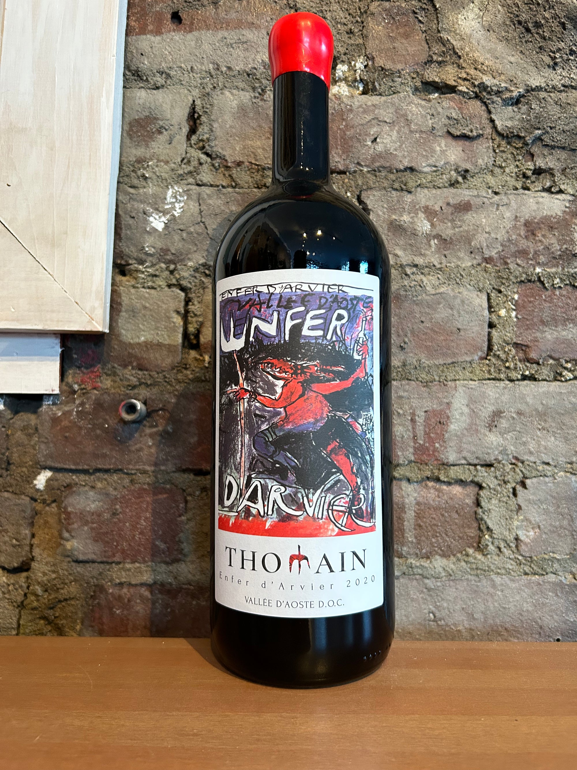 Danilo Thomain, Enfer D’Arvier Rosso 2020 ( Vallee d’Aoste, Italy) 1.5L
