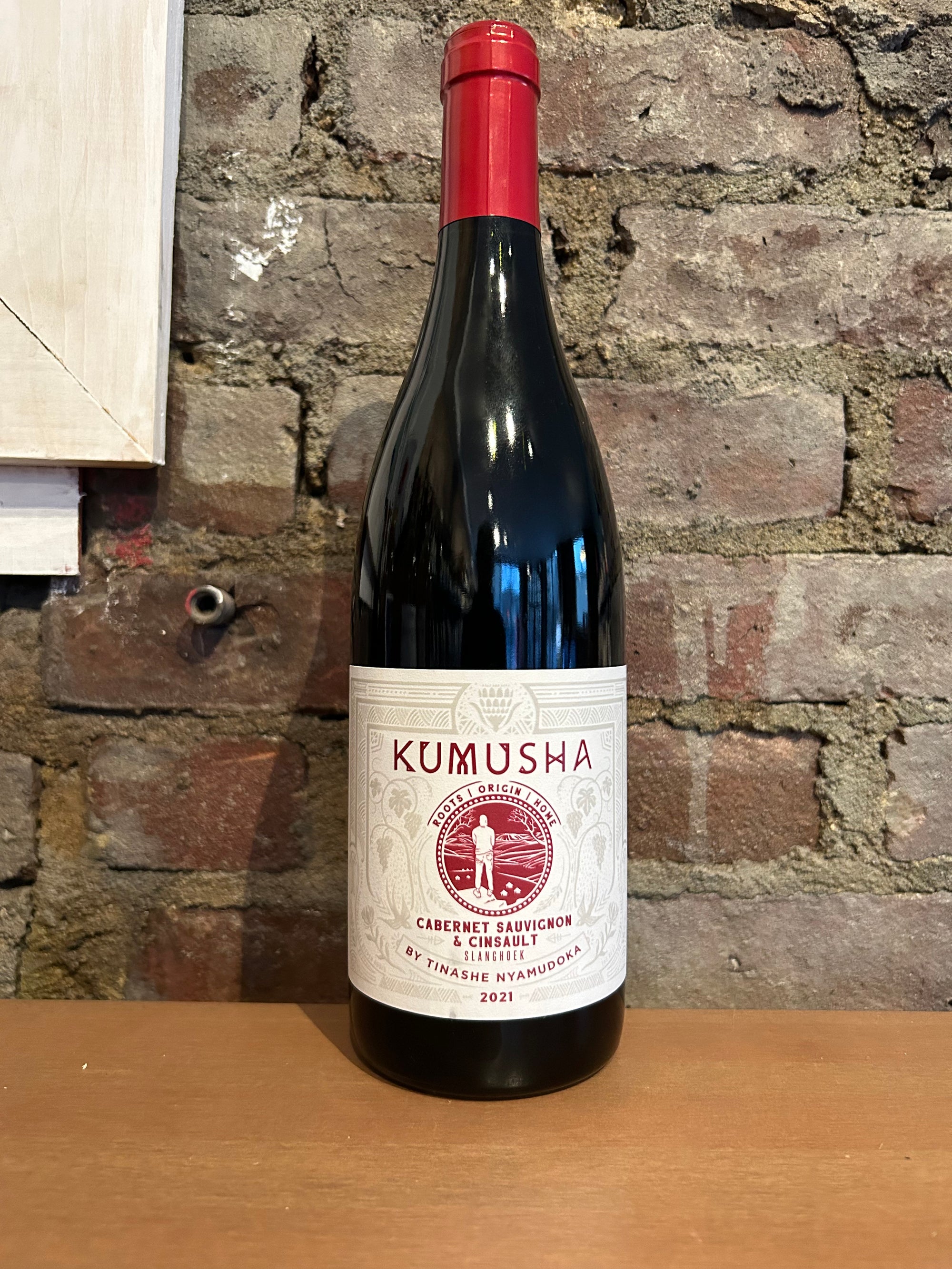 Kumusha Wines, Cabernet Sauvignon/Cinsault 2022 (Slanghoek, South Africa) 750ml