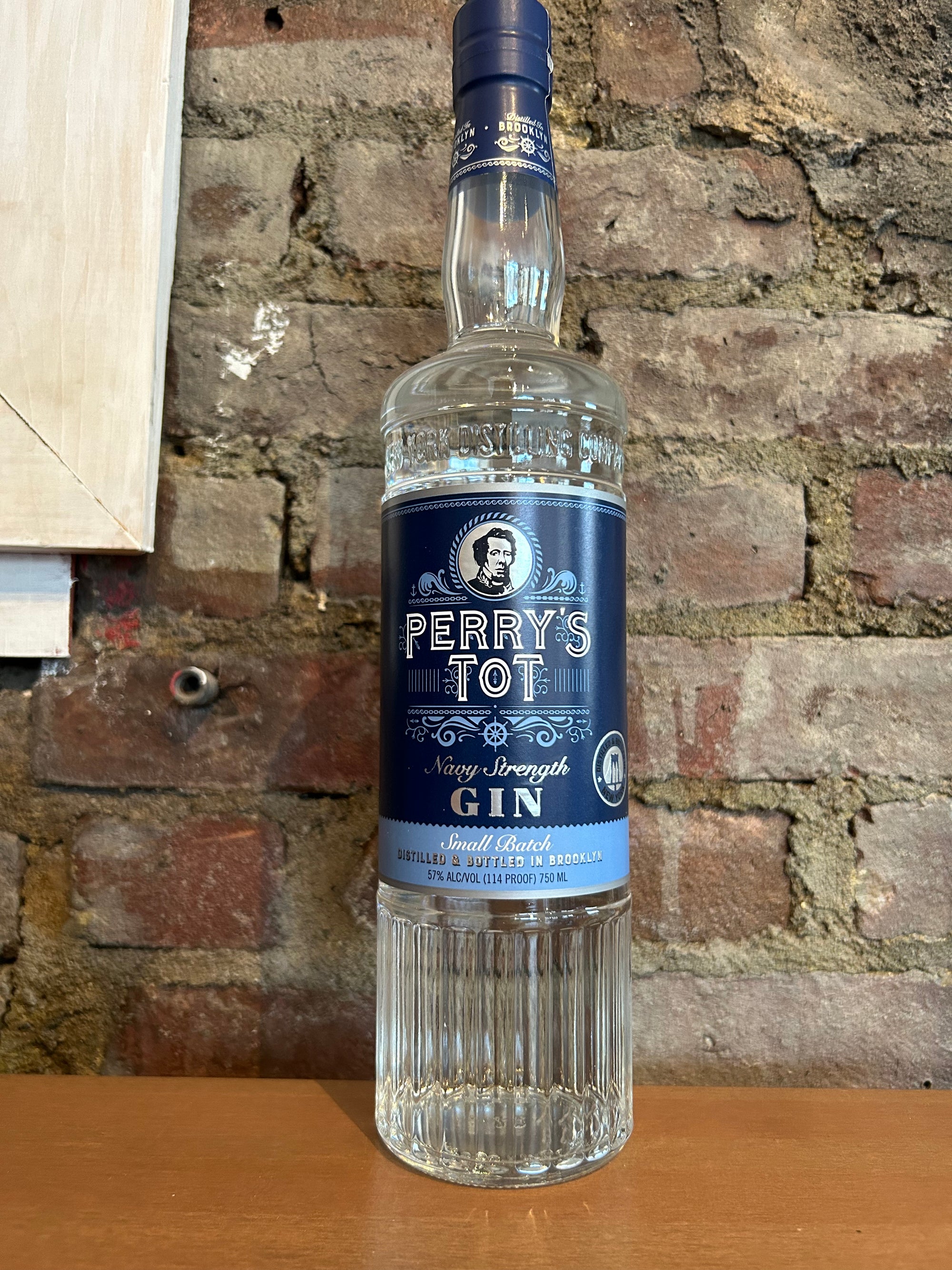 NY Distilling, Perry's Tot Navy Strength Gin (Brooklyn, NY) 750ml