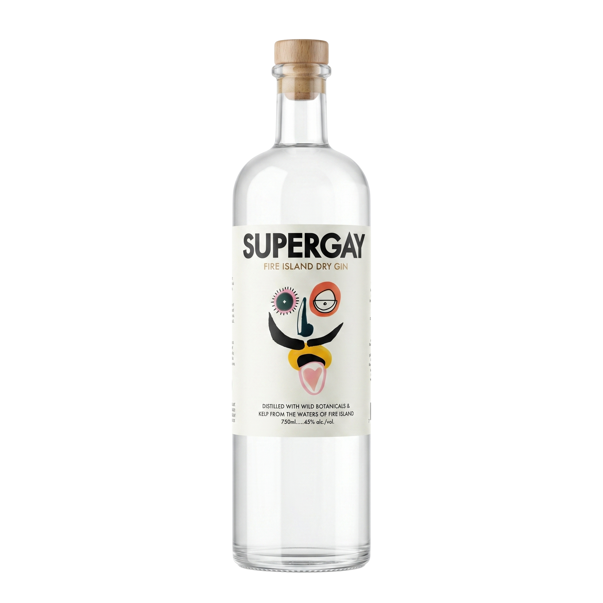 Supergay, Fire Island Dry Gin (New York) 750ml